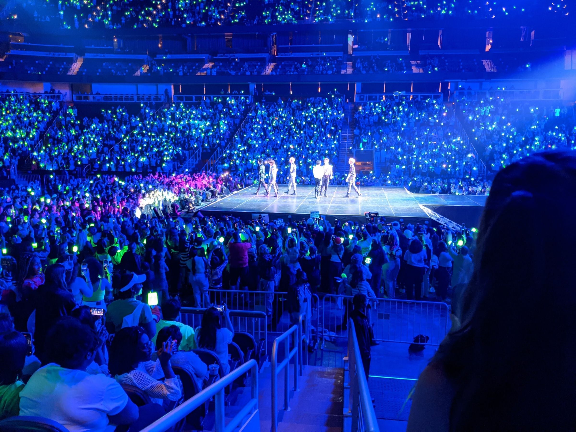 section 107, row jj seat view  for concert - state farm arena