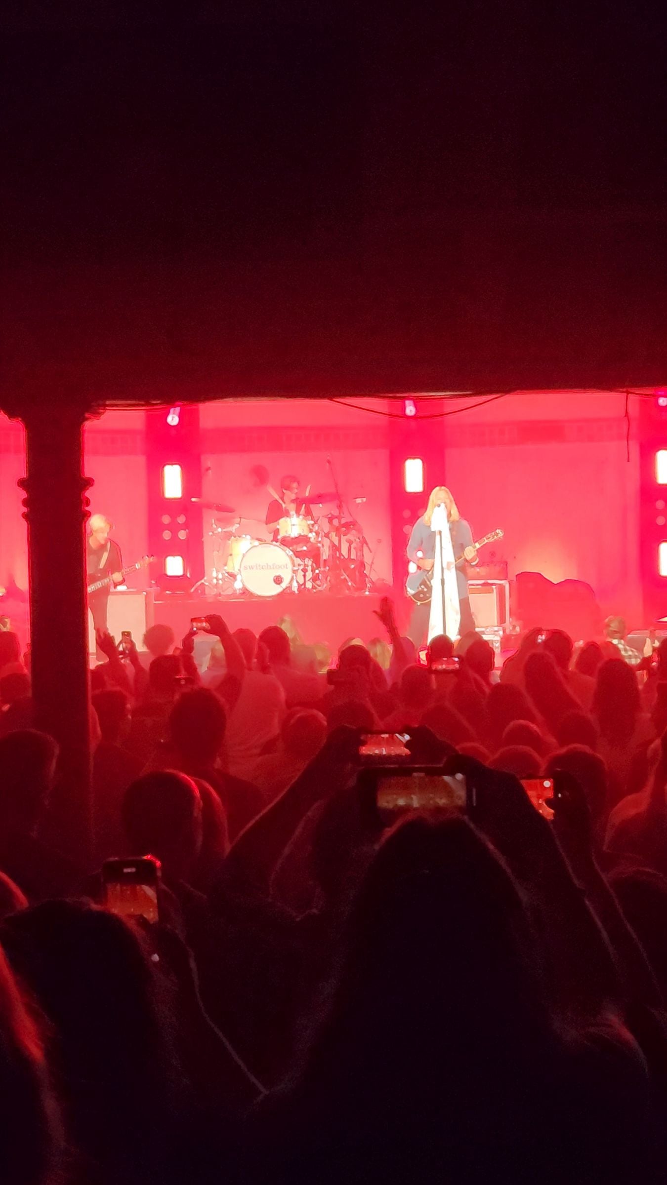 section 4, row u seat view  - ryman auditorium