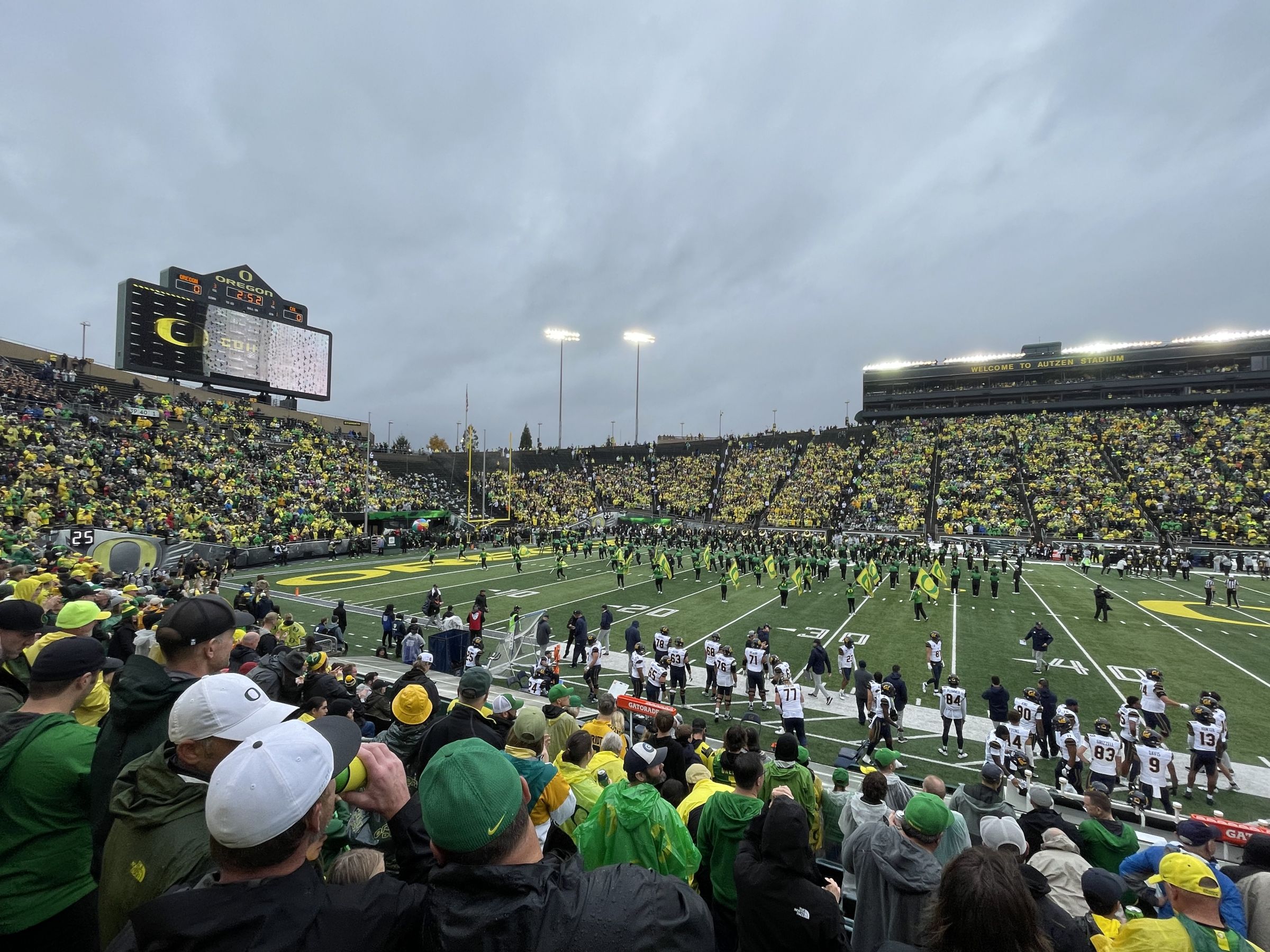 section 32, row 11 seat view  - autzen stadium