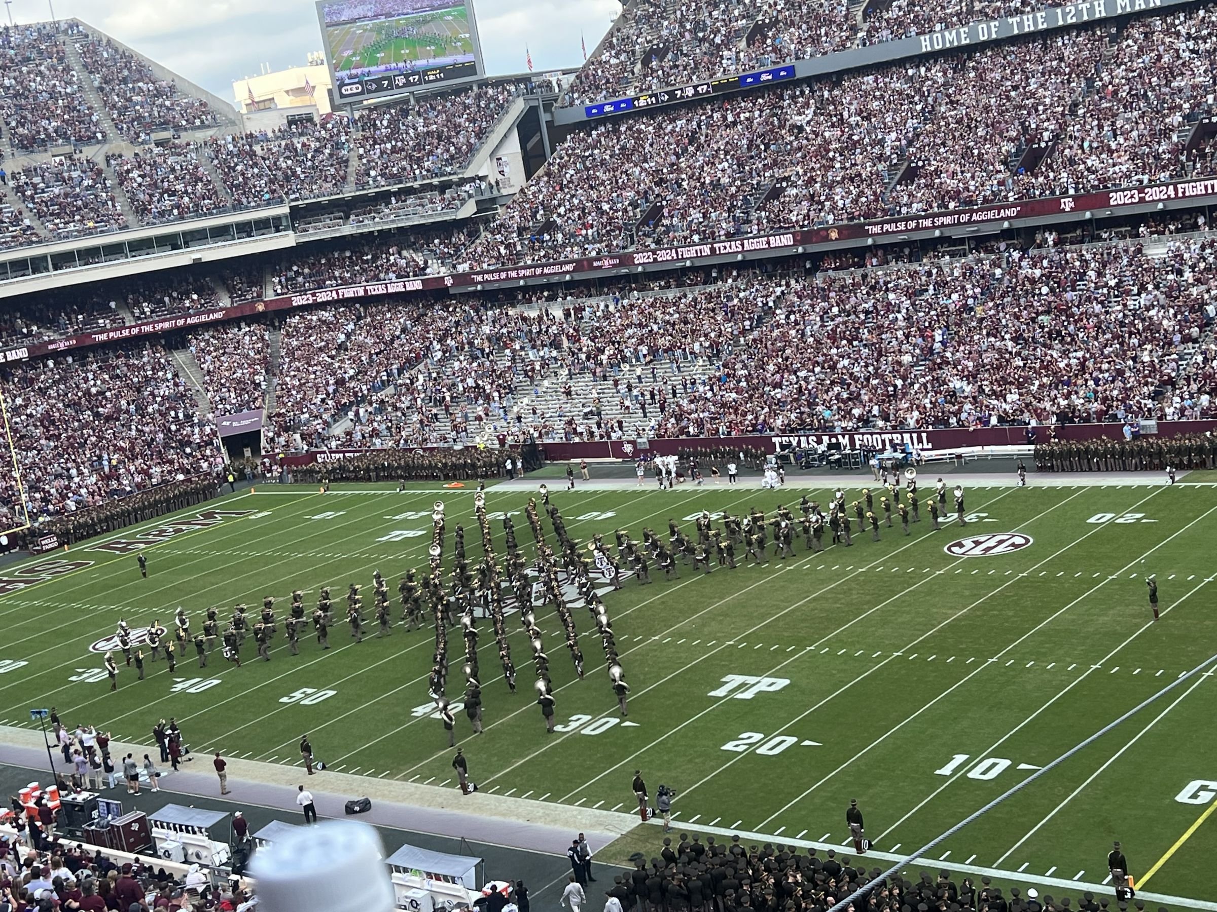southwest loge, row reserved seat view  - kyle field