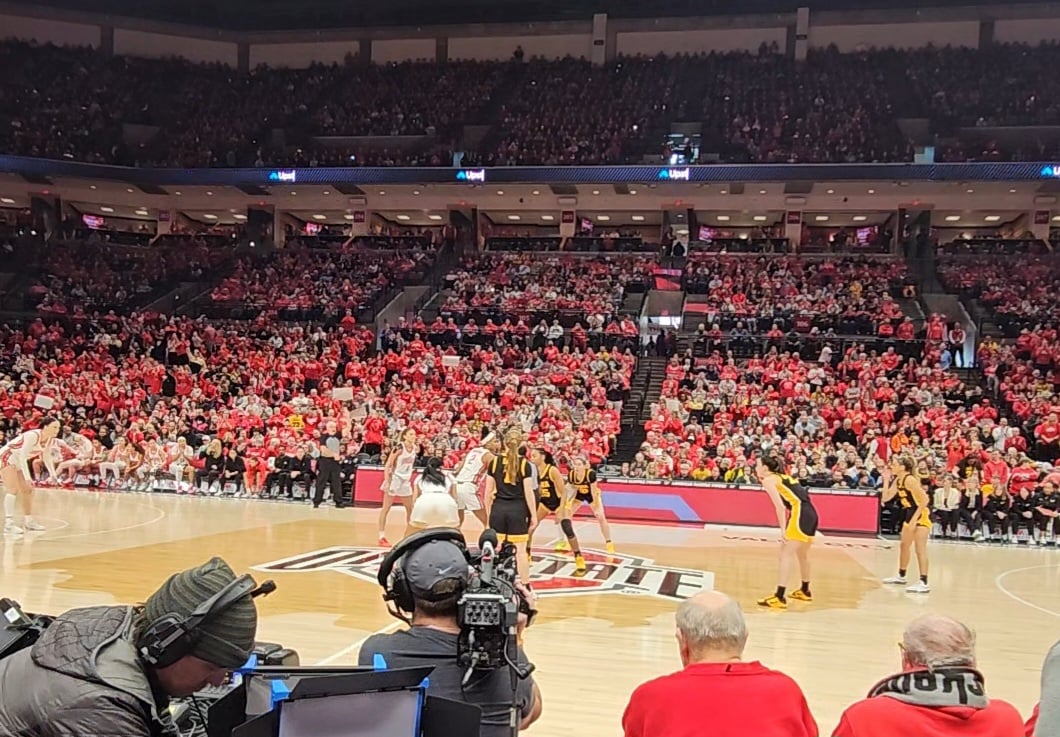 section 122, row b seat view  for basketball - schottenstein center