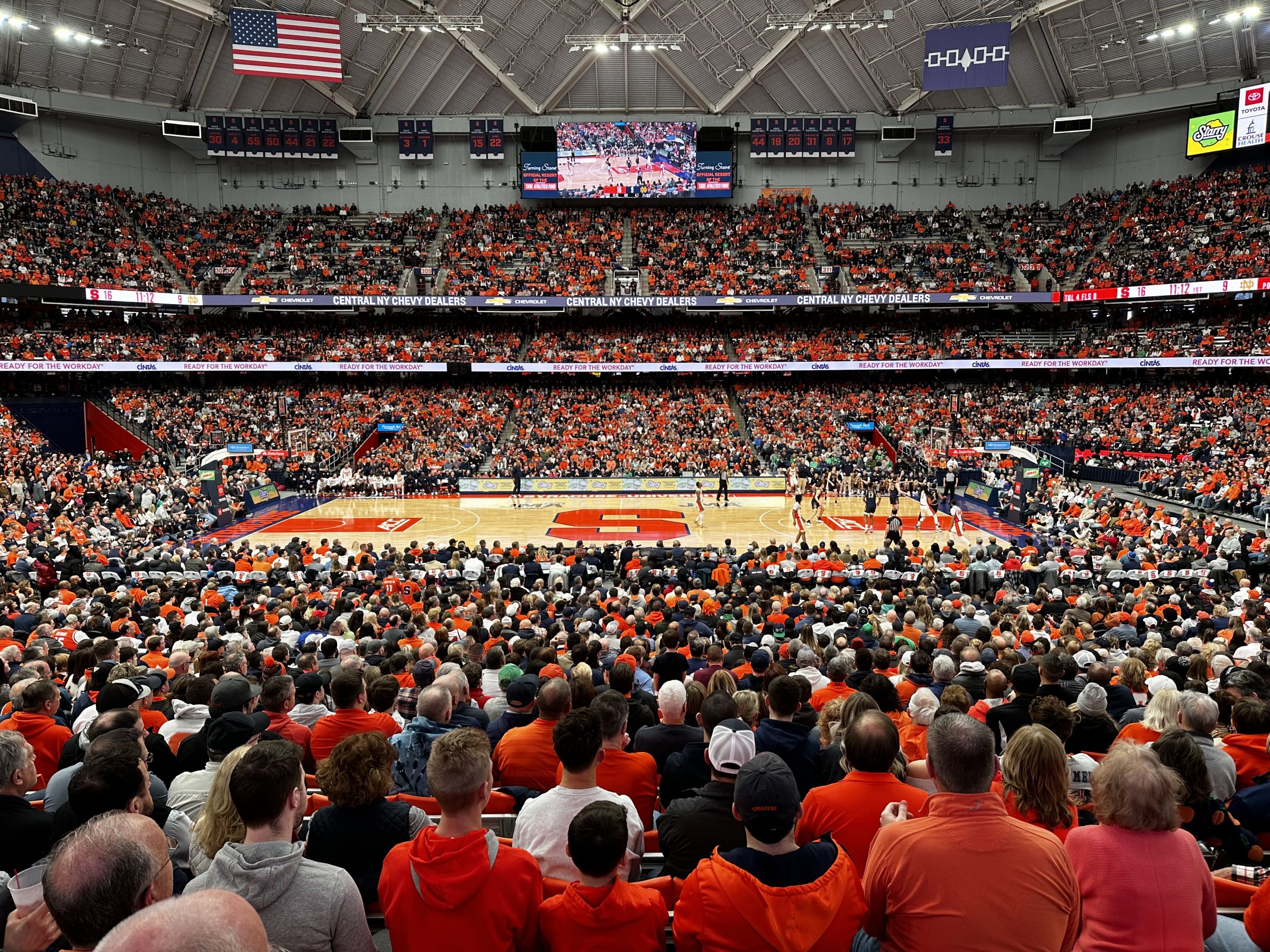 section 123, row r seat view  for basketball - jma-wireless-dome
