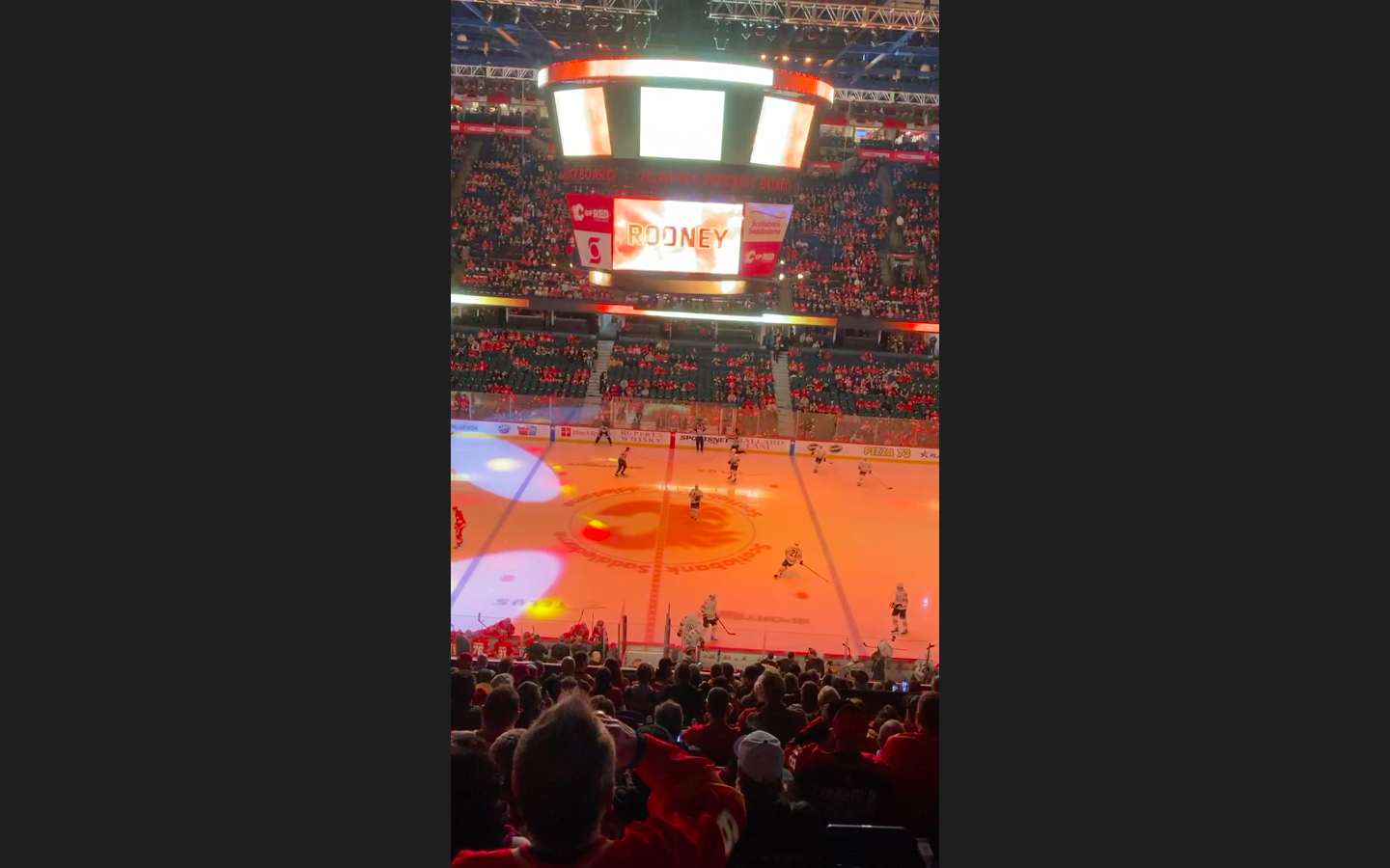 press level 14, row 20 seat view  for hockey - scotiabank saddledome
