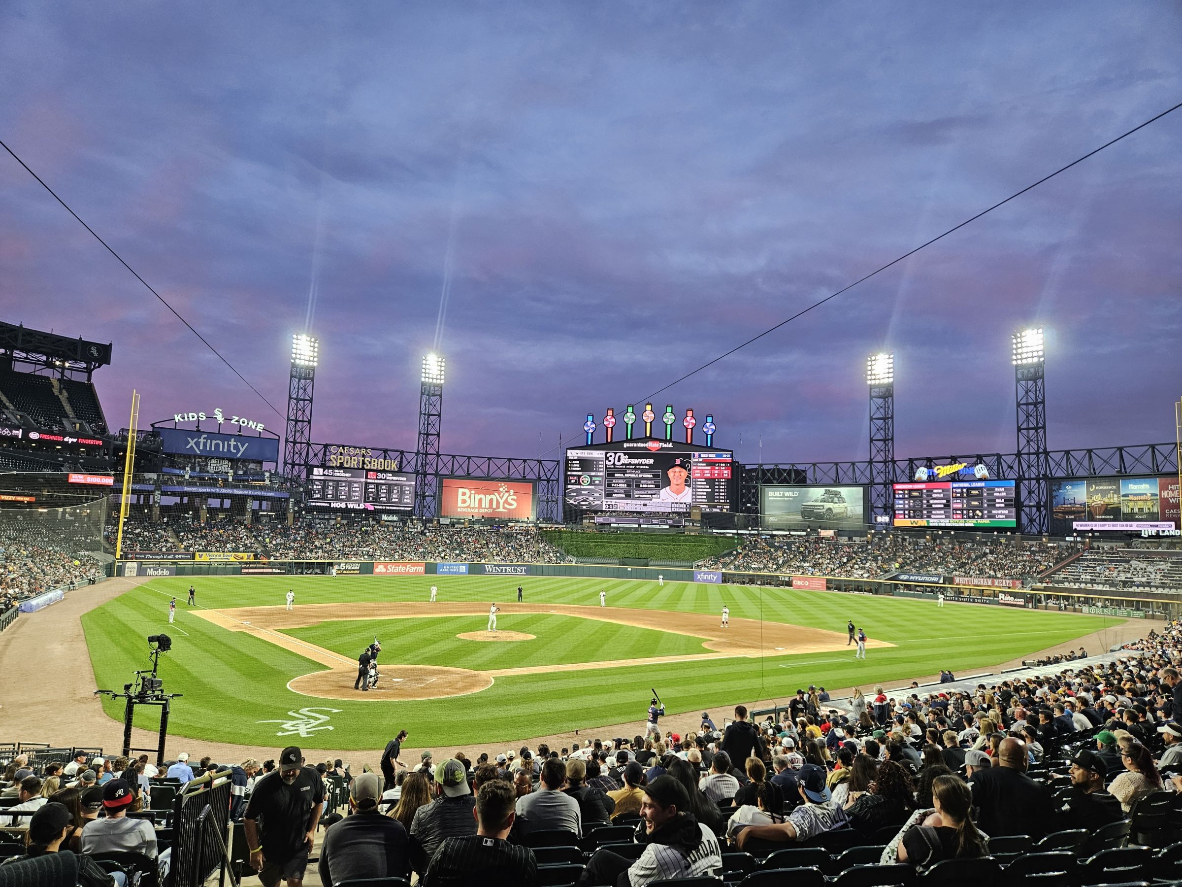 section 130, row 27 seat view  - rate field