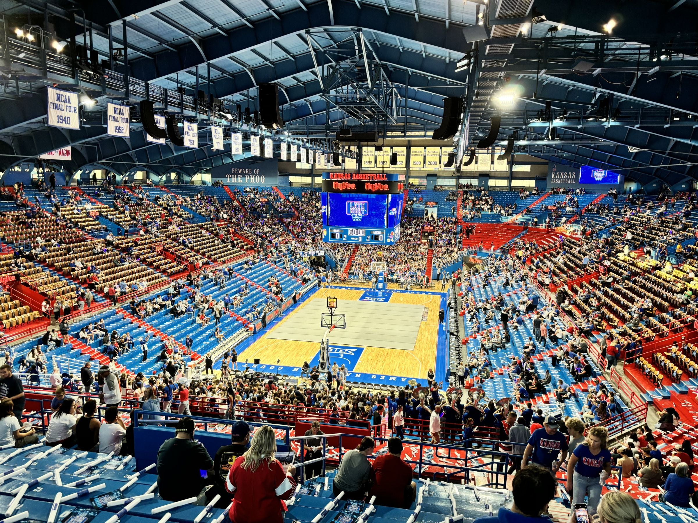 Allen Fieldhouse Seating Chart