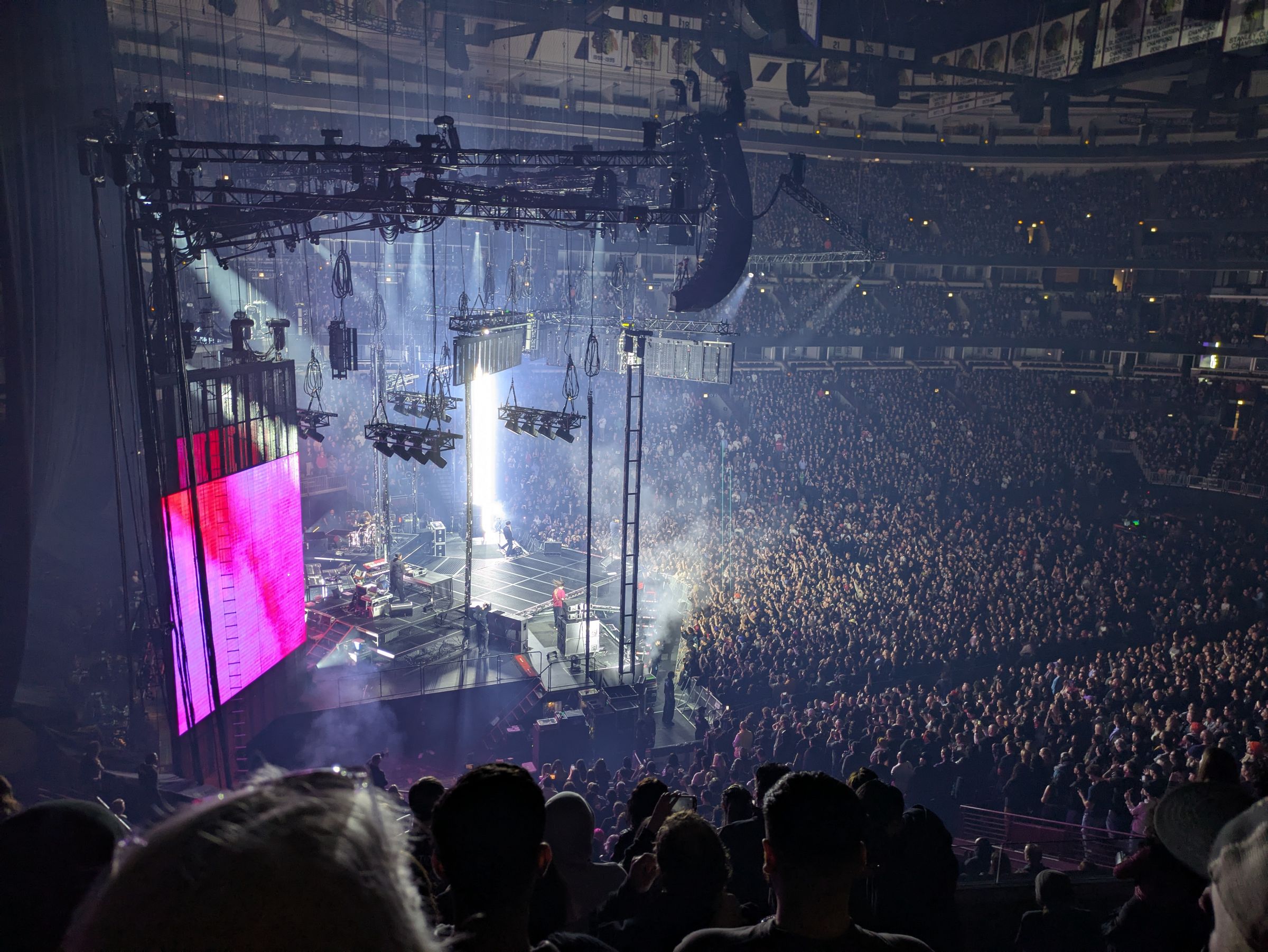 section 221, row 7 seat view  for concert - united center