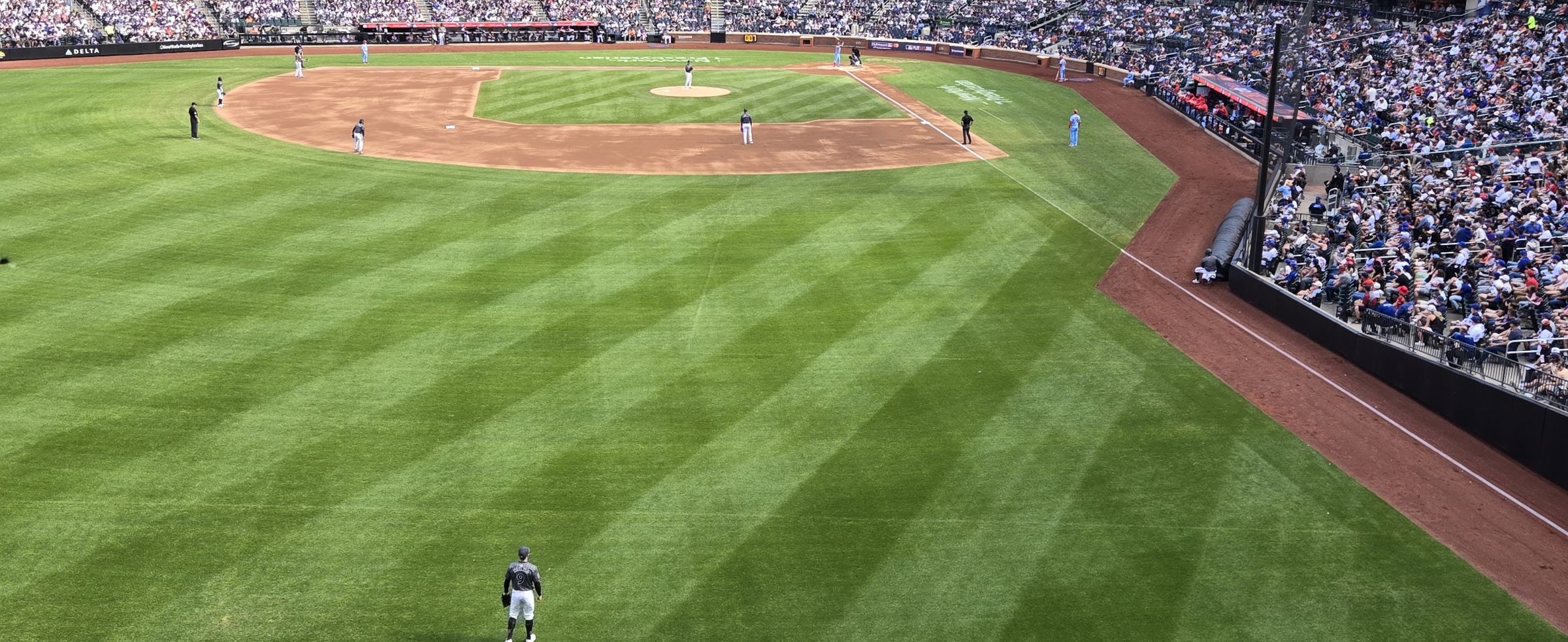 section 334, row 1 seat view  for baseball - citi field