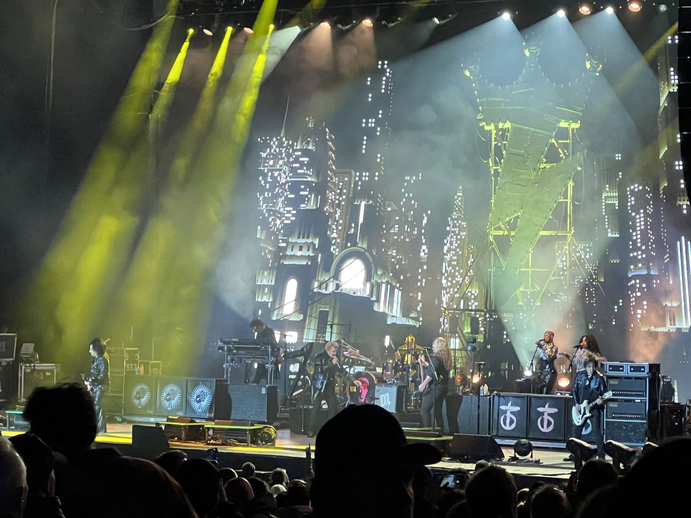 section 301, row b seat view  - budweiser stage