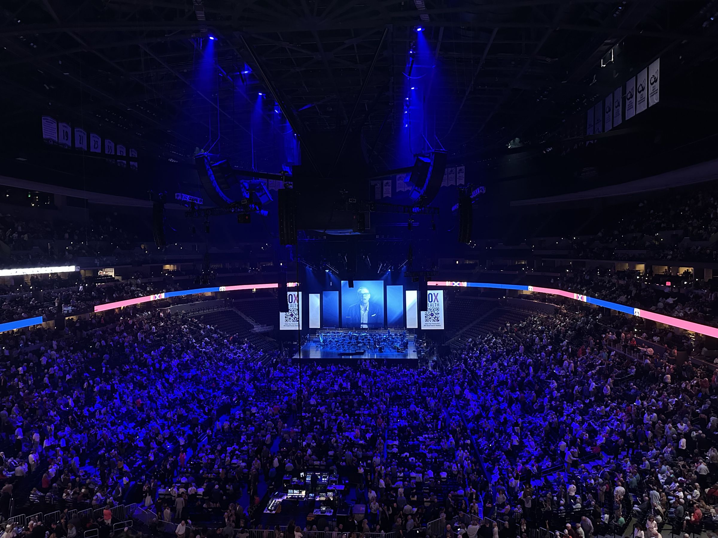 section 319, row 3 seat view  for concert - ball arena