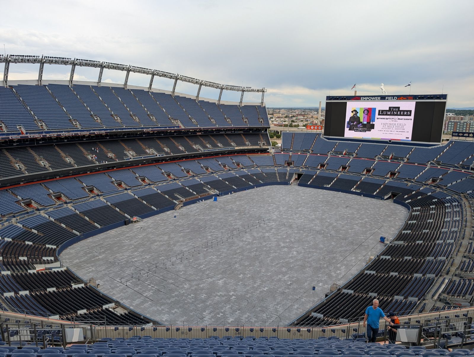 section 516, row 18 seat view  for concert - empower field (at mile high)