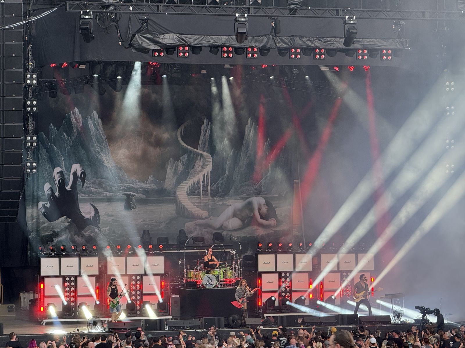 section 13, row l seat view  - midflorida credit union amphitheatre