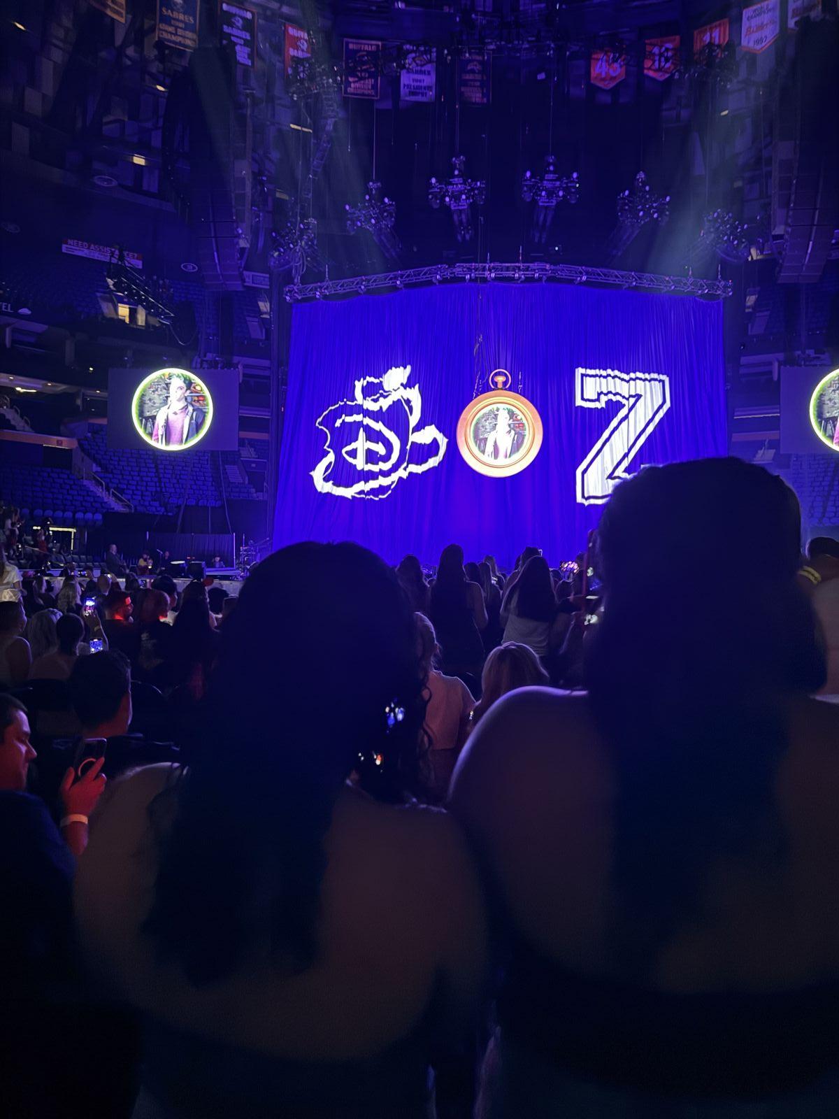 floor 4, row 27 seat view  for concert - keybank center