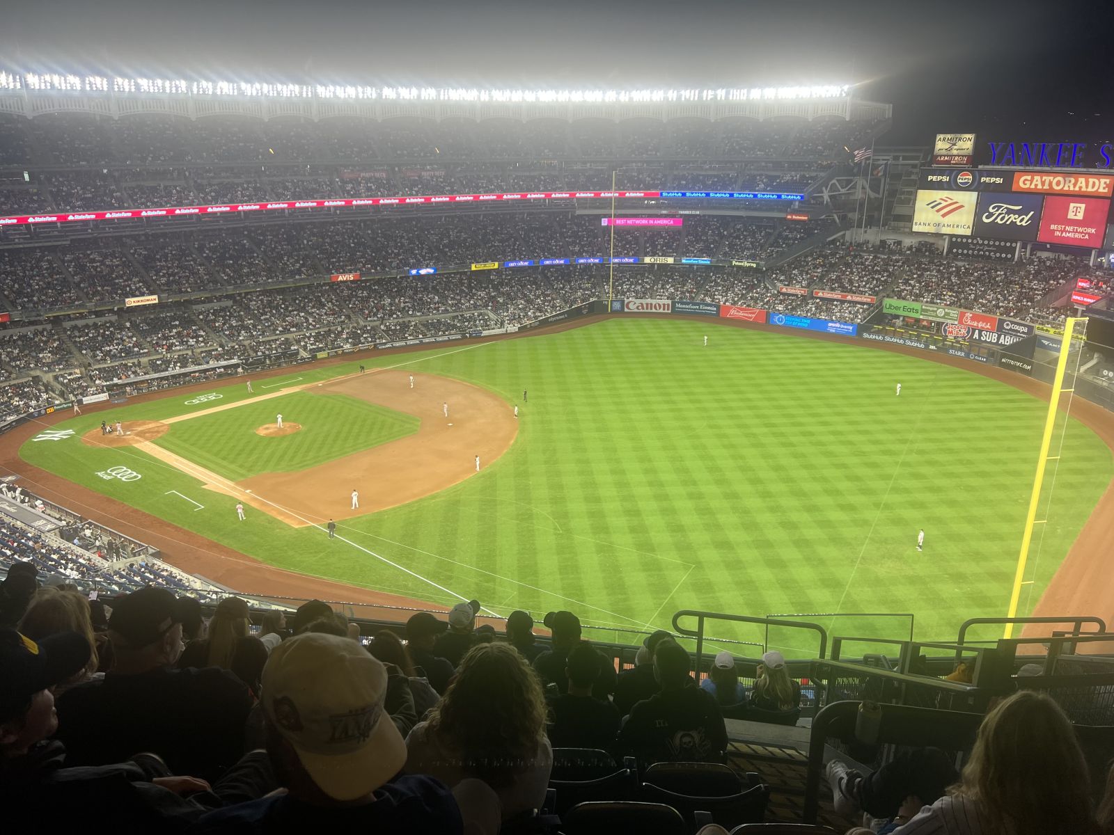 section 410, row 10 seat view  for baseball - yankee stadium