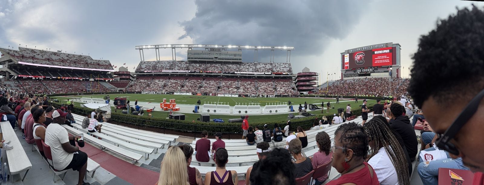 view from Section 22 