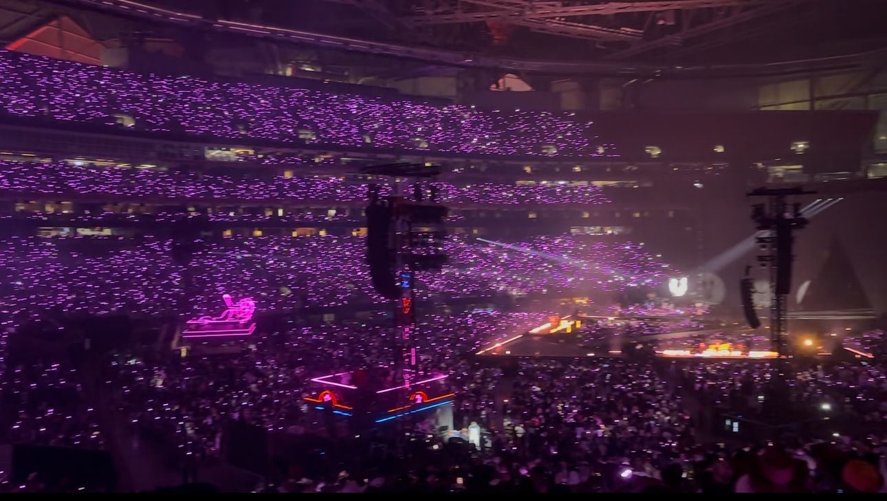 section 115, row 40 seat view  for concert - mercedes-benz stadium