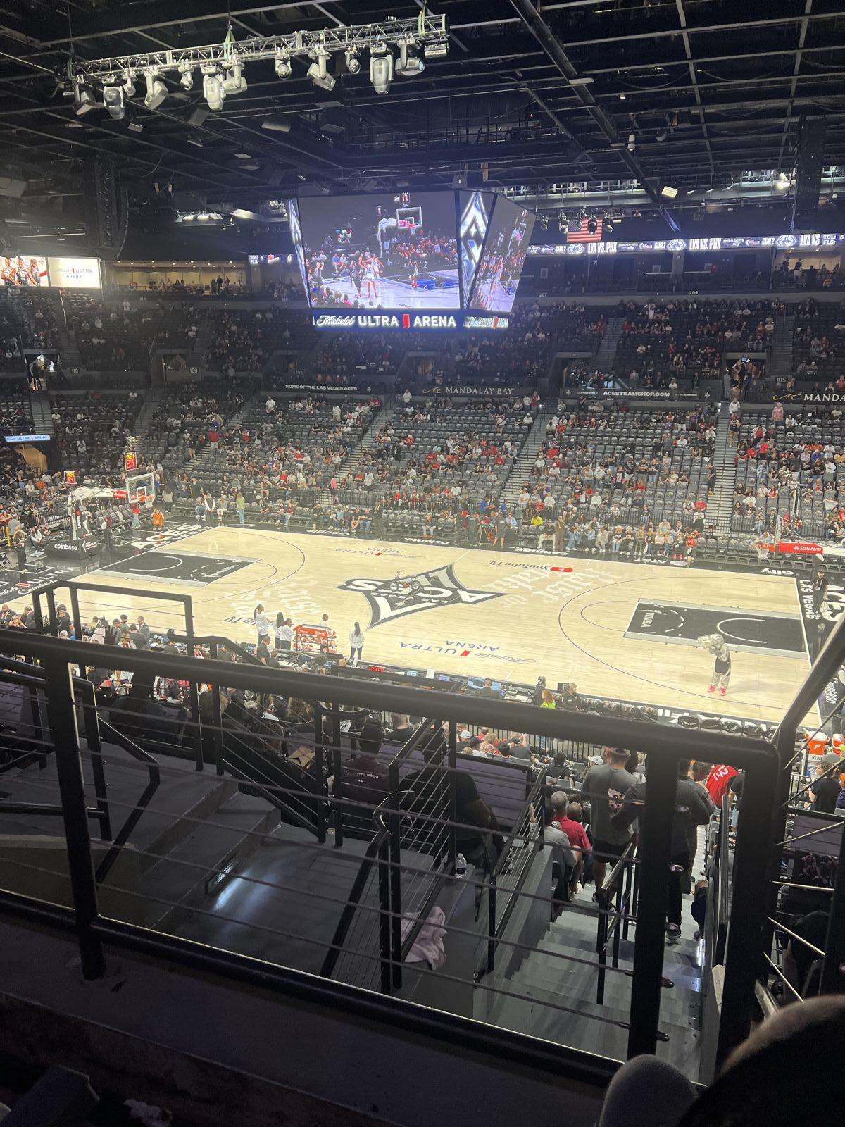 view from Section 221 