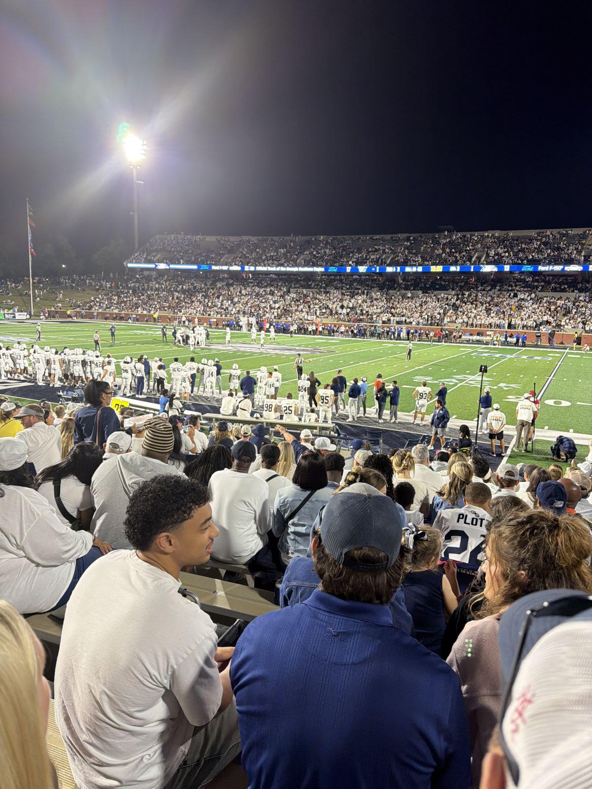 section b, row 14 seat view  - paulson stadium