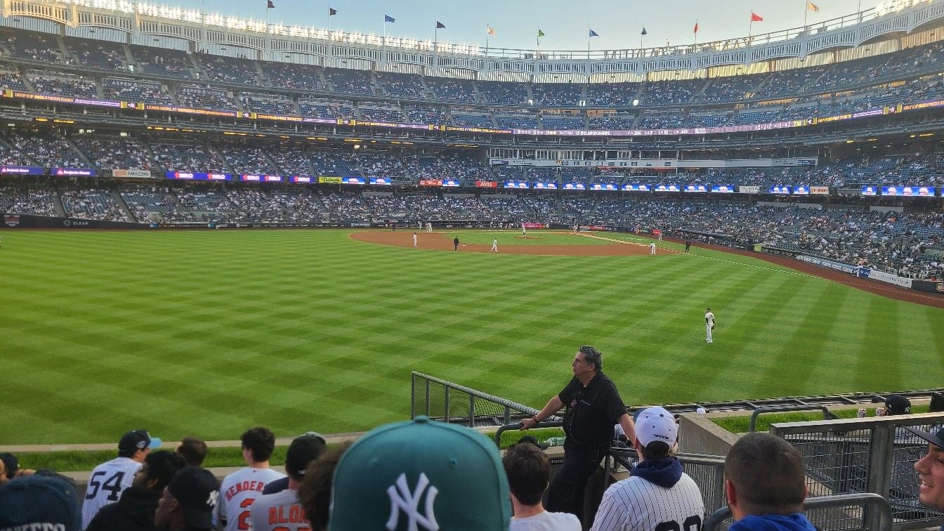 section 237, row 8 seat view  for baseball - yankee stadium