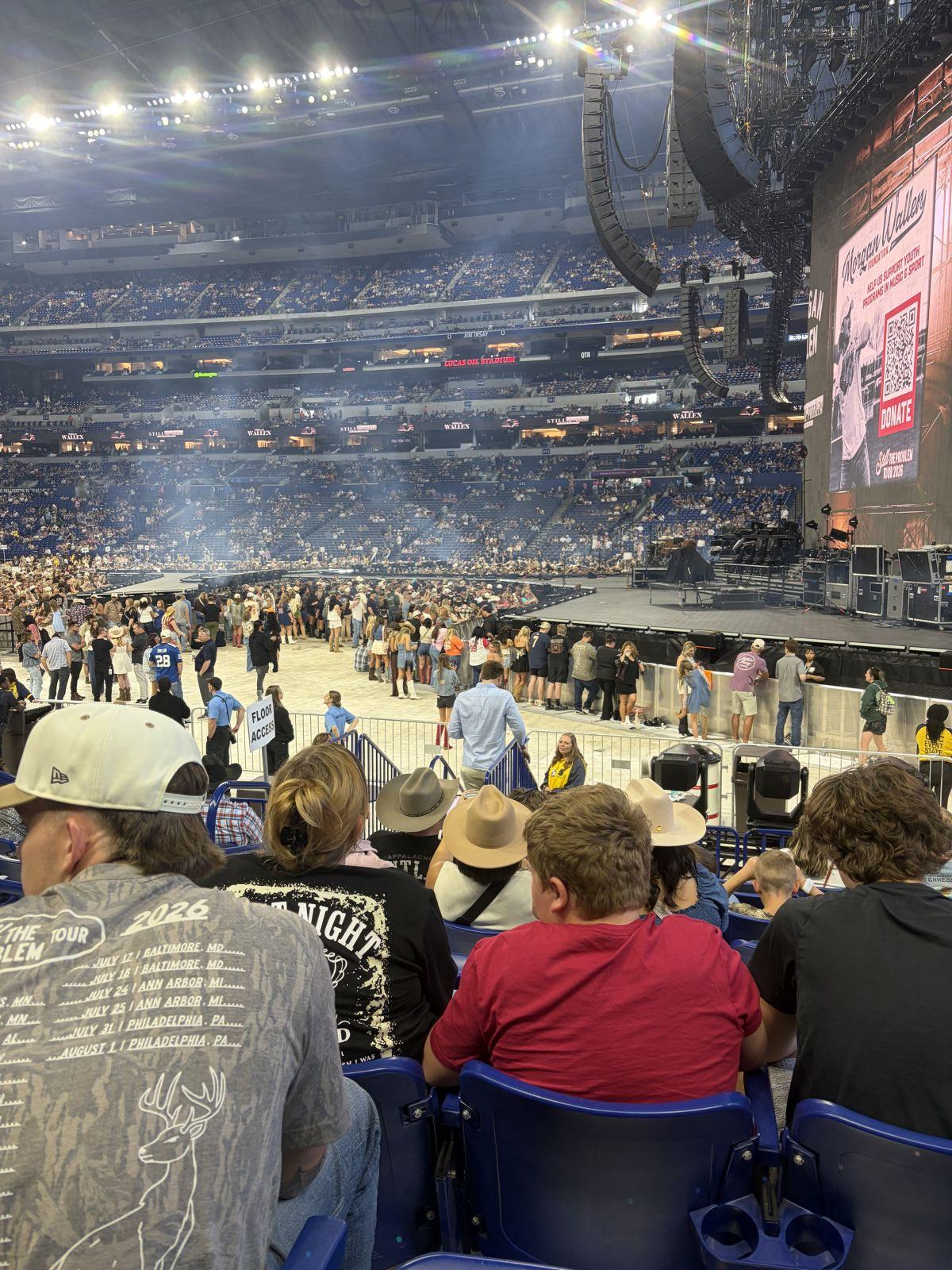 view from Section 109 