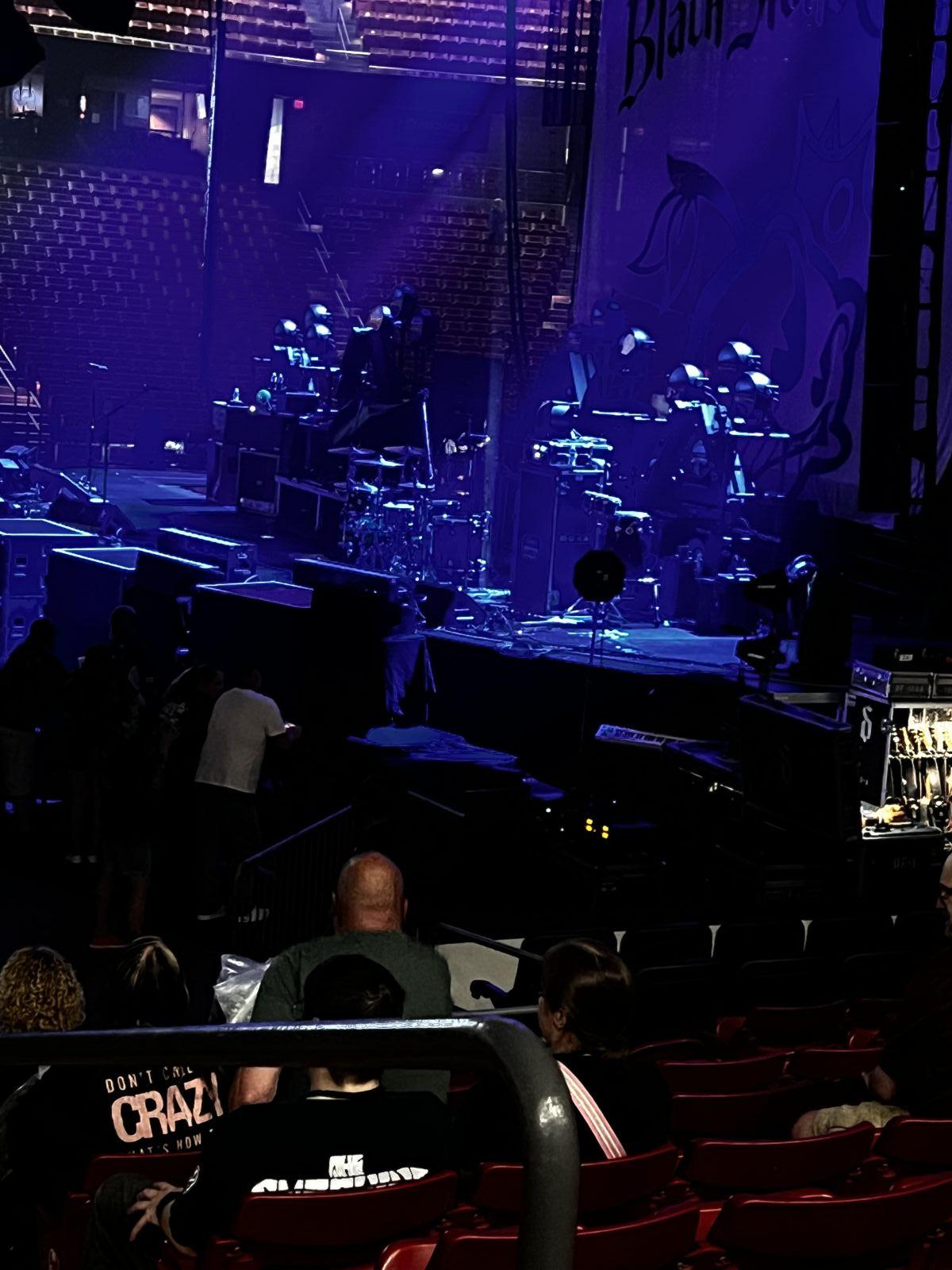 view from Section 122 