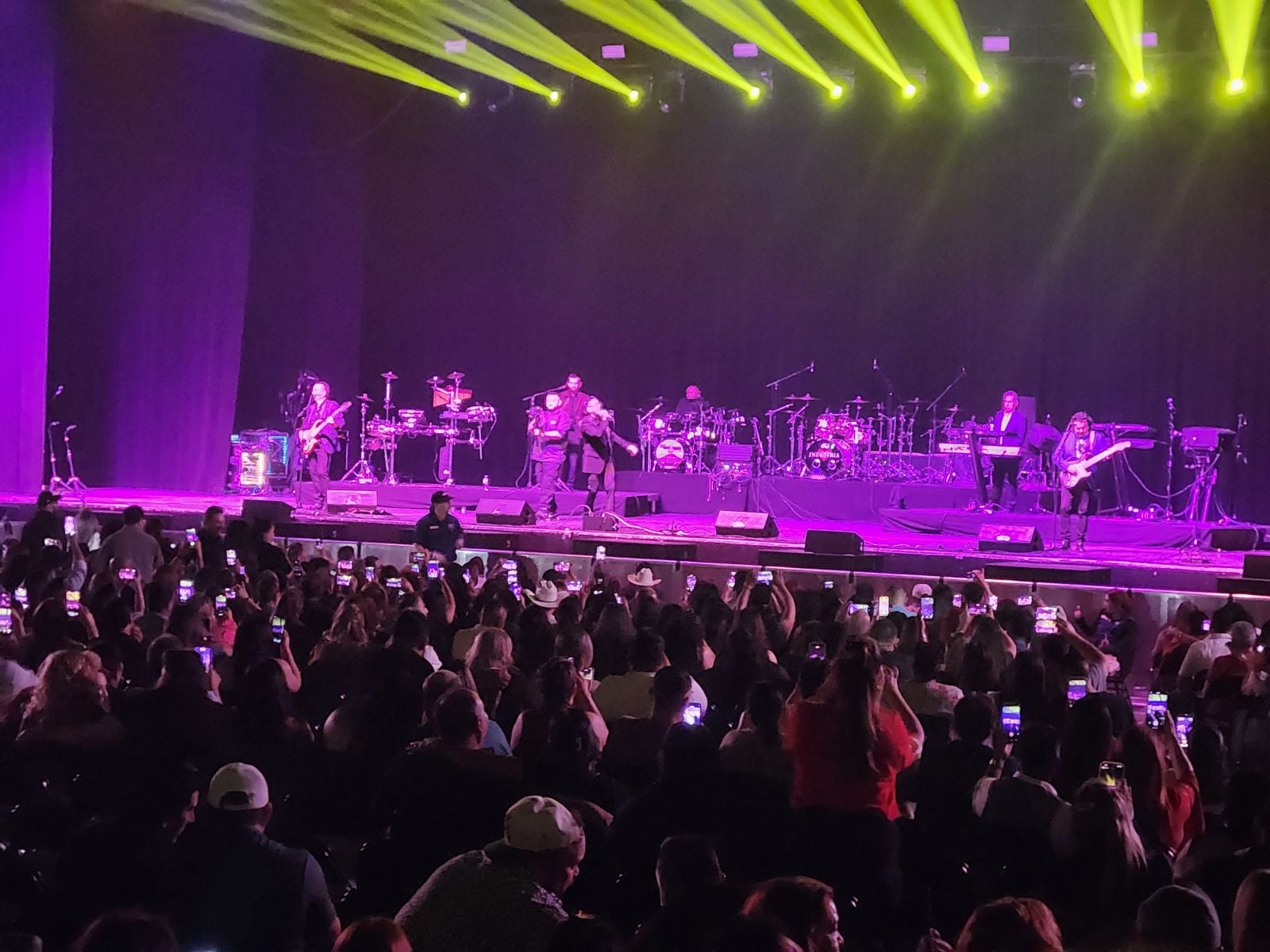 box seats, row reserved seat view  - the pavilion at toyota music factory