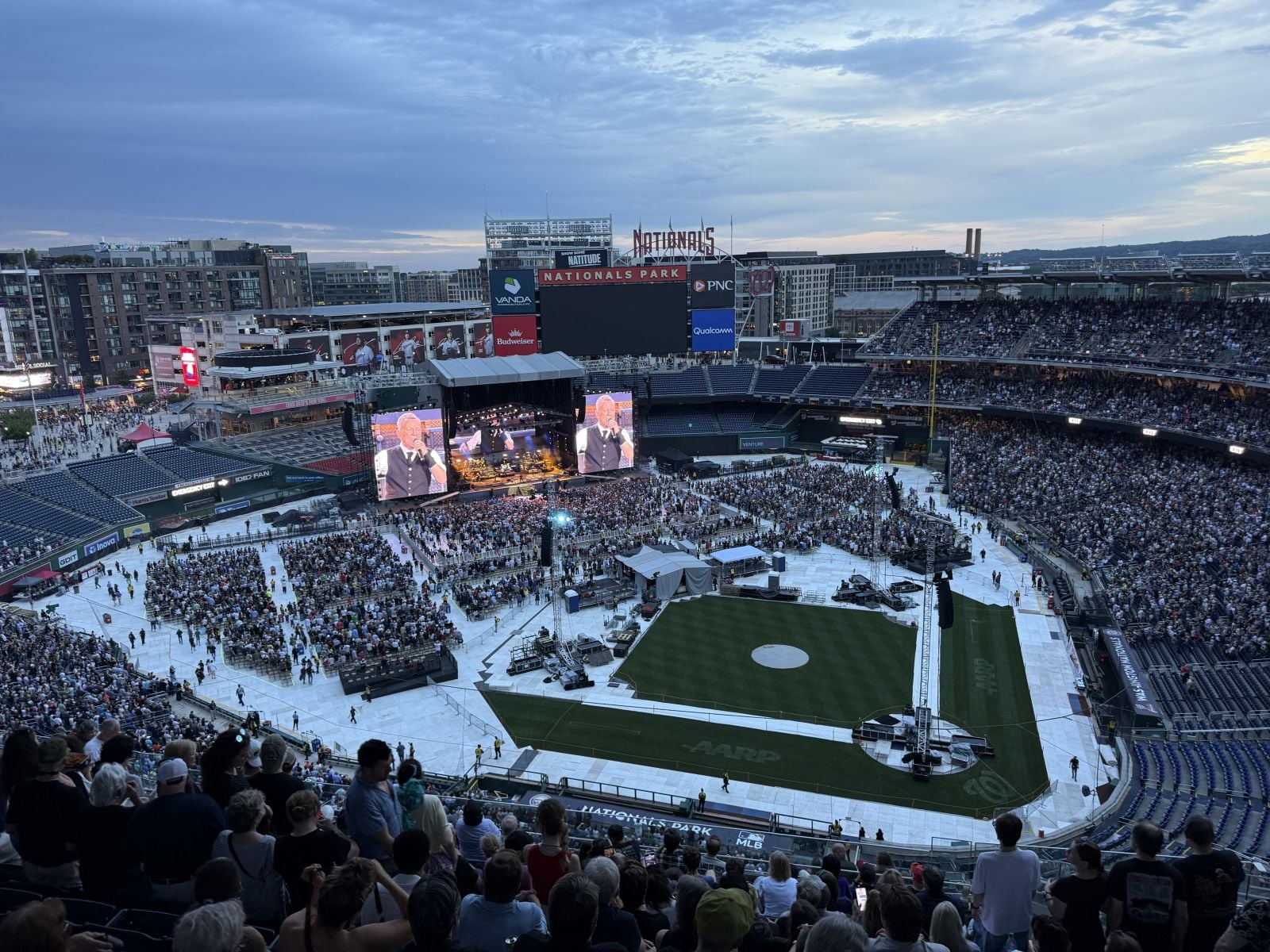view from Section 409 
