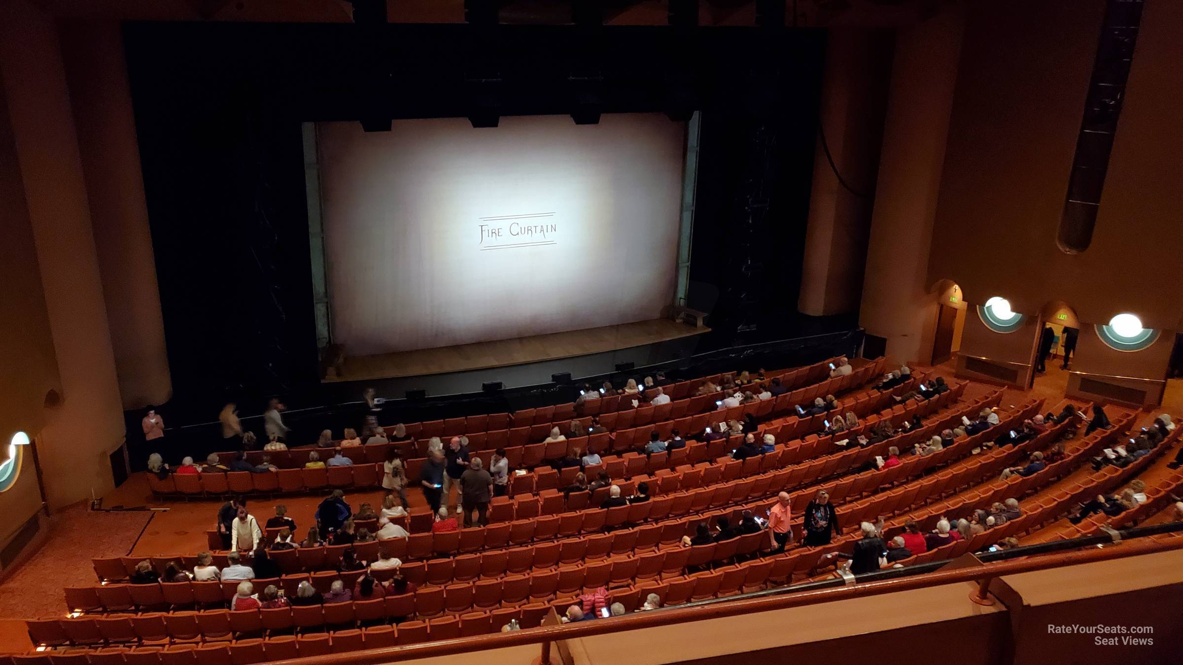 tier a1, row 3 seat view  - asu gammage