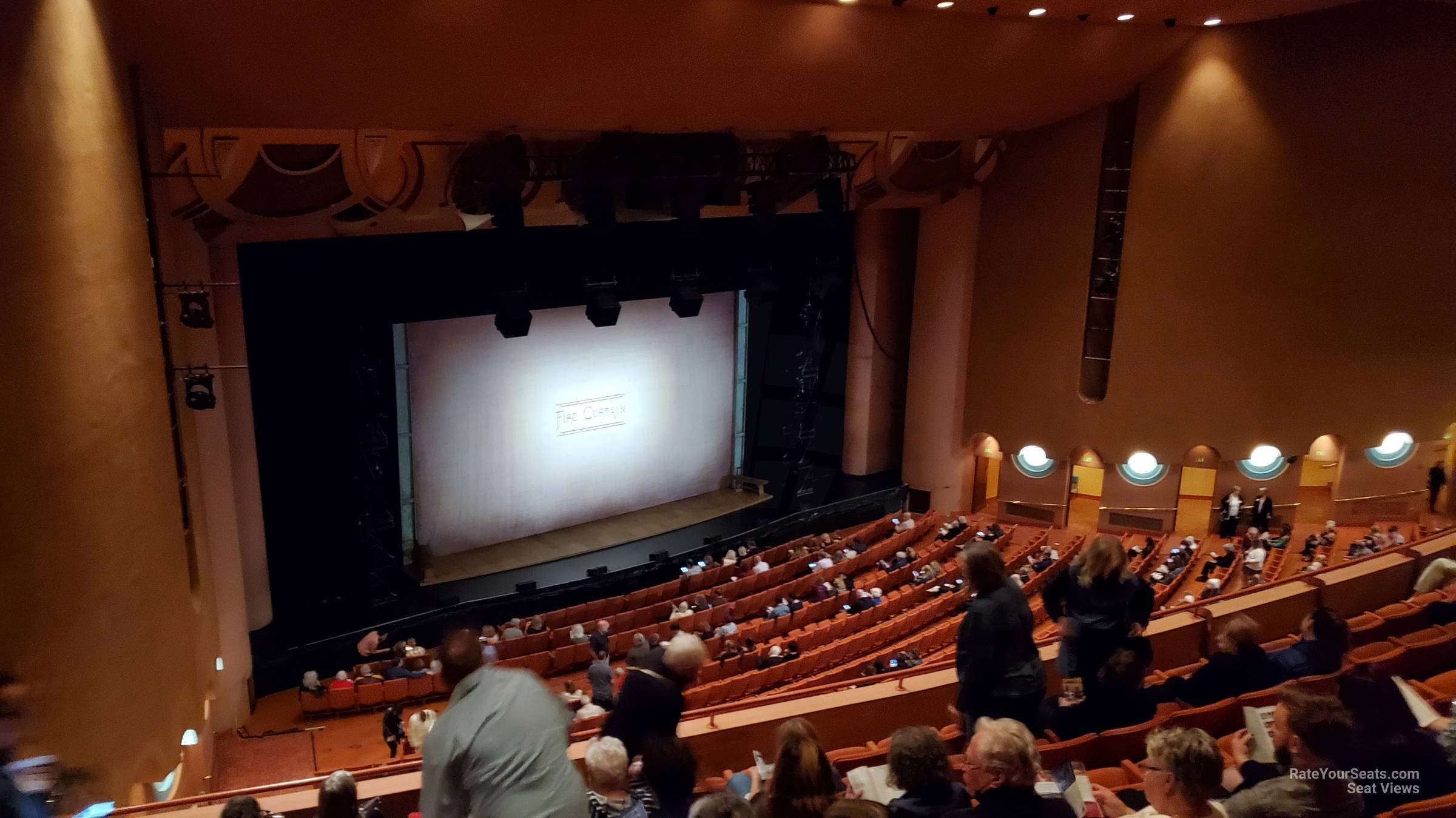 tier c, row 7 seat view  - asu gammage