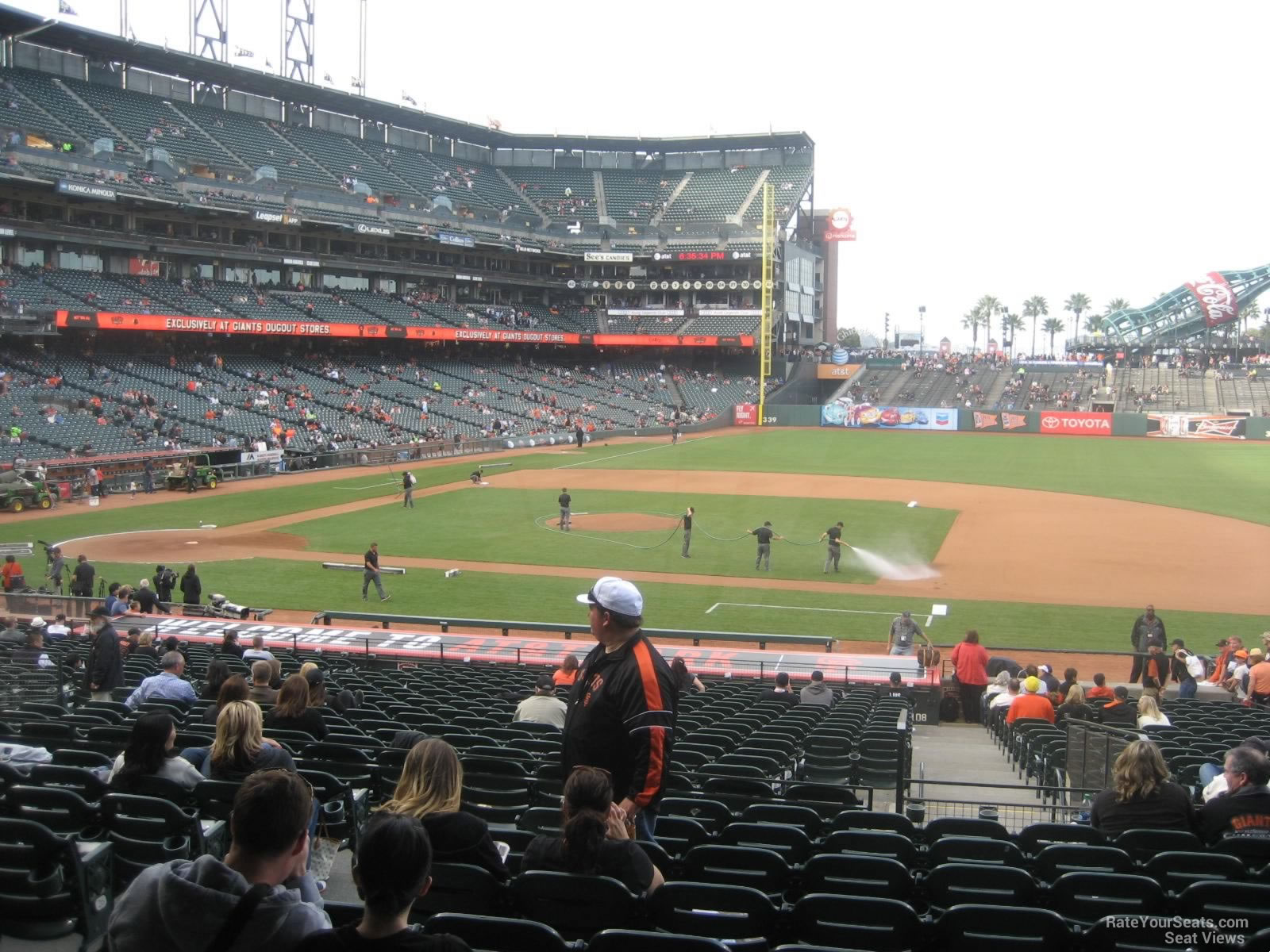 Section 107 at Oracle Park San Francisco Giants