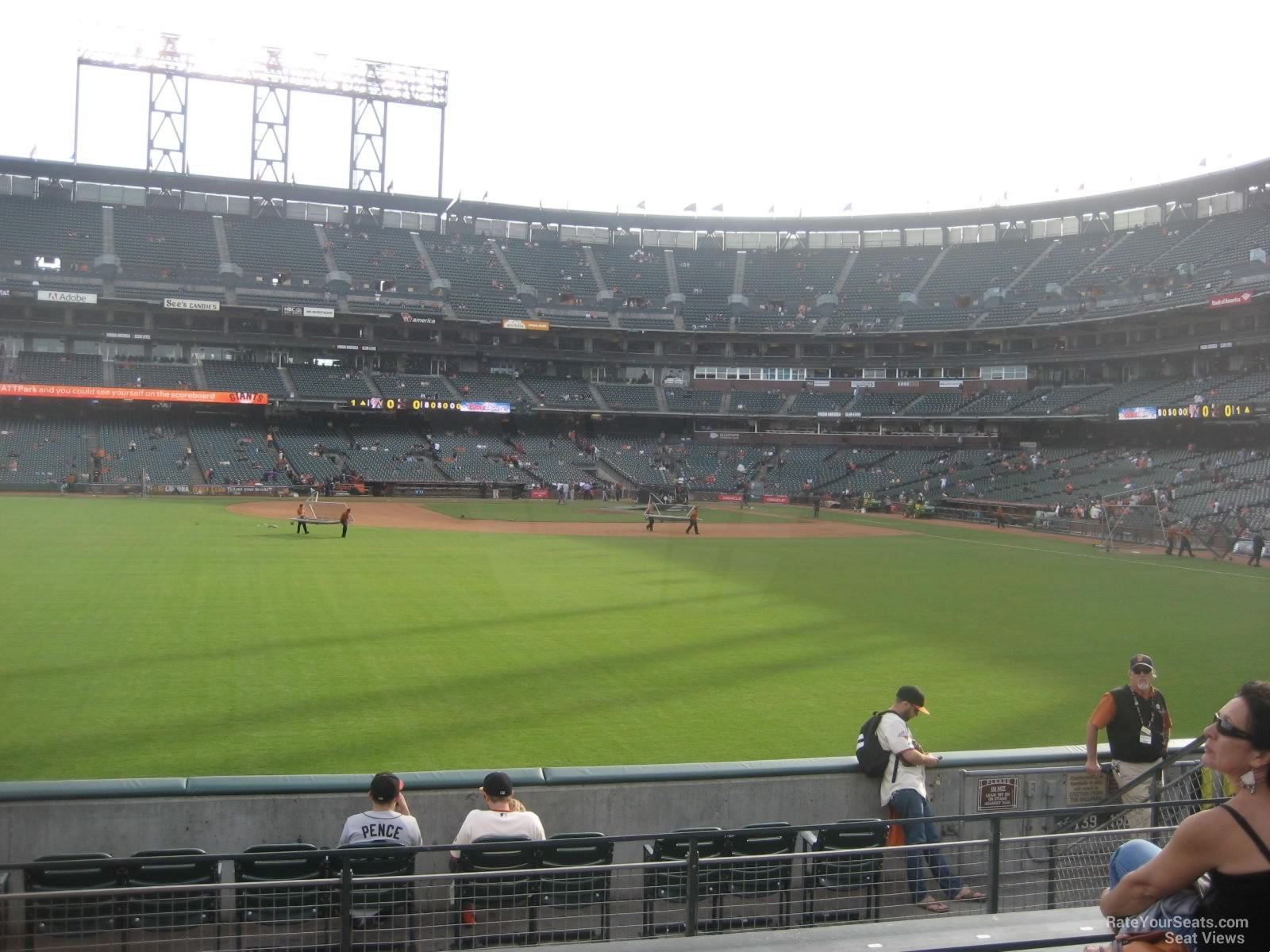 oracle park section 139 san francisco giants oracle interactive seating chart
