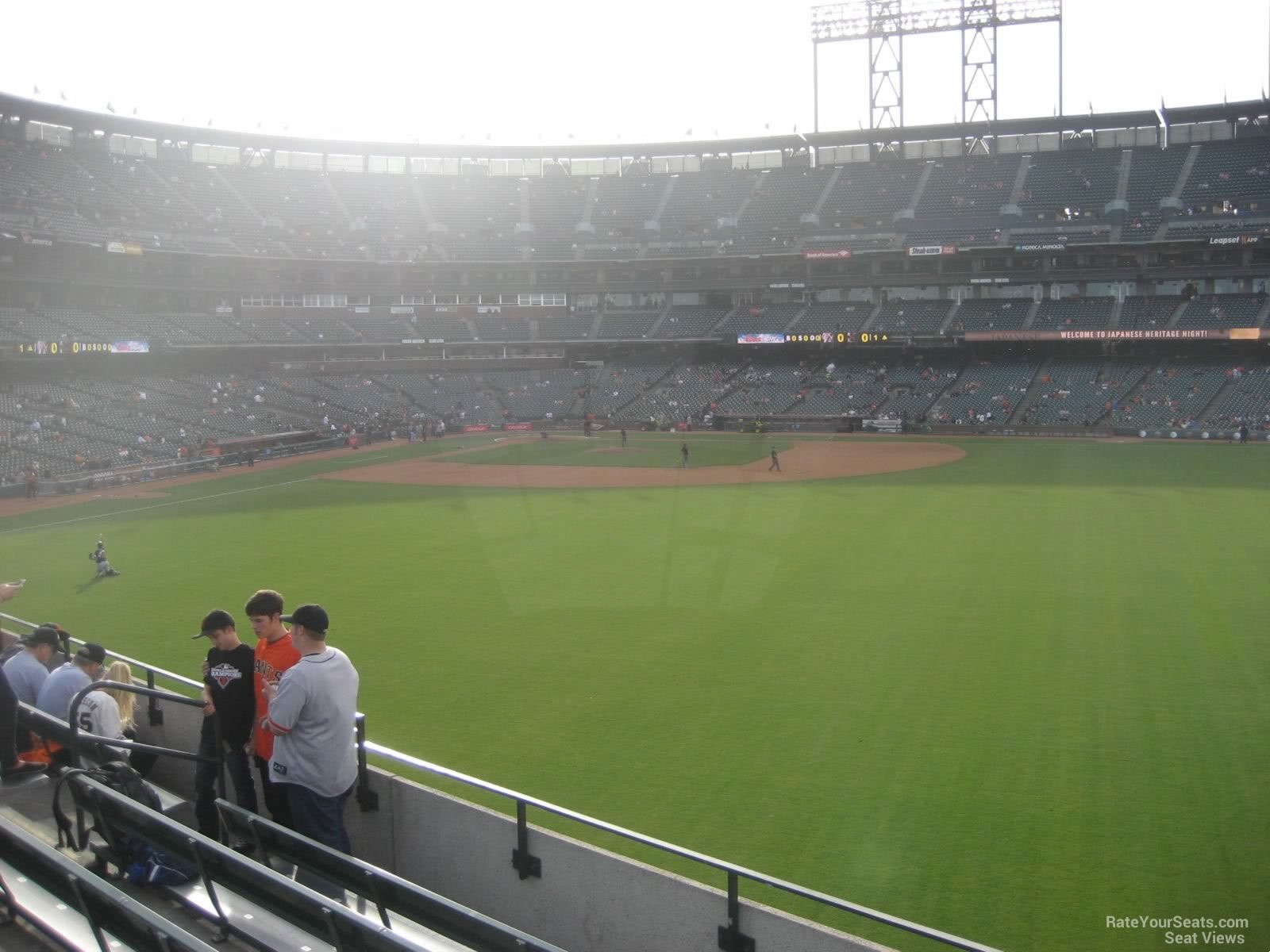 Sf Giants Seating Chart View