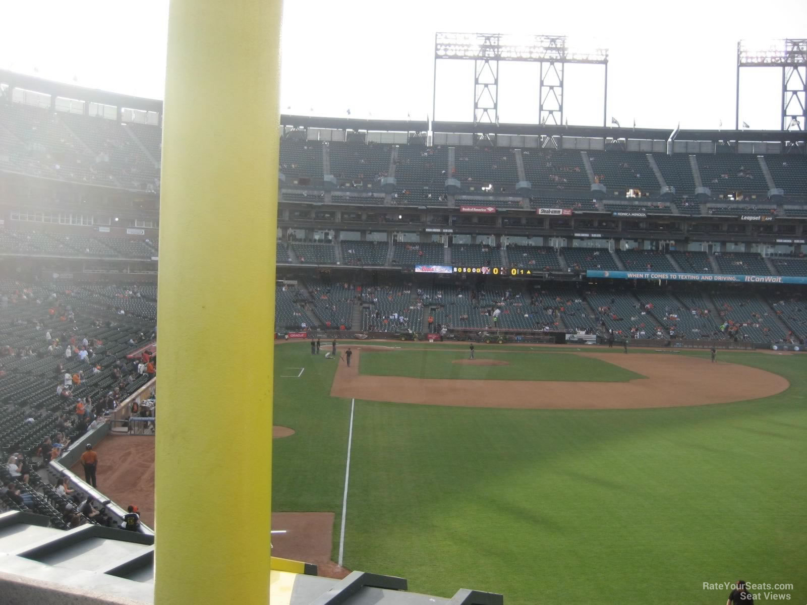 section 149 seat view  for baseball - oracle park