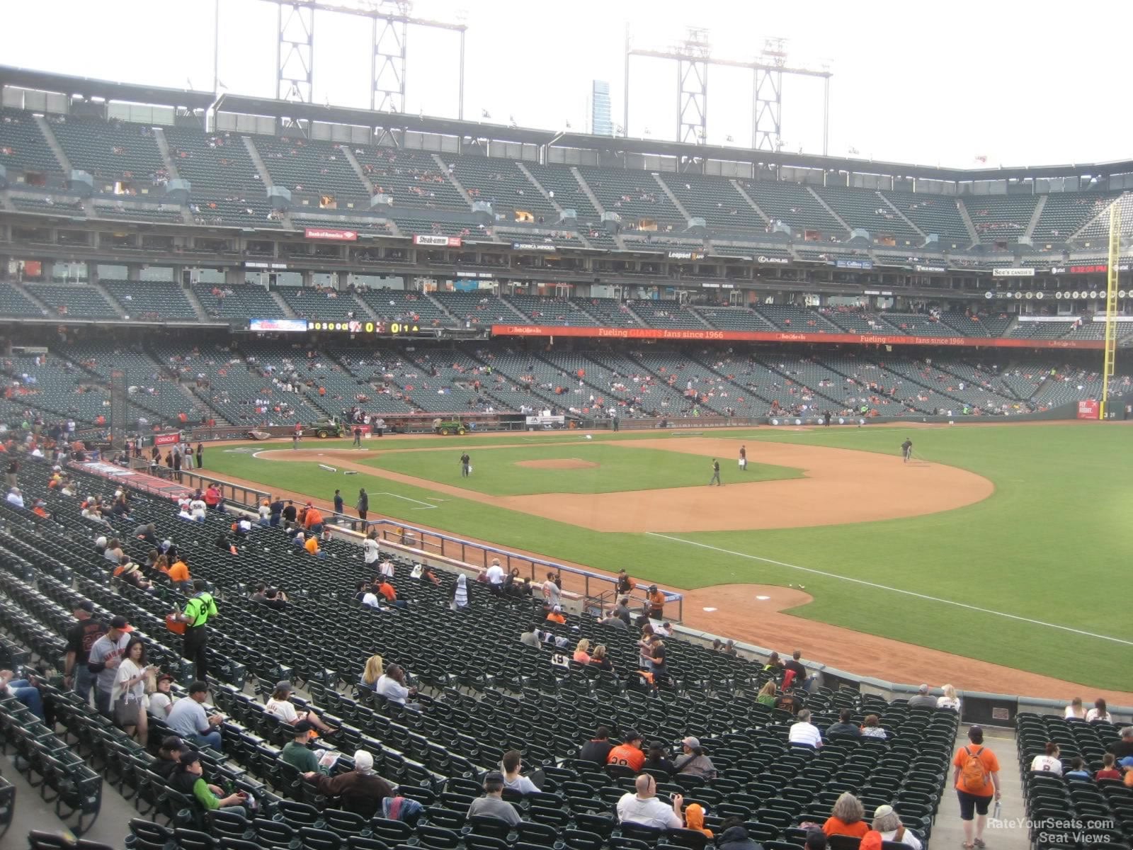 section 152 seat view  for baseball - oracle park