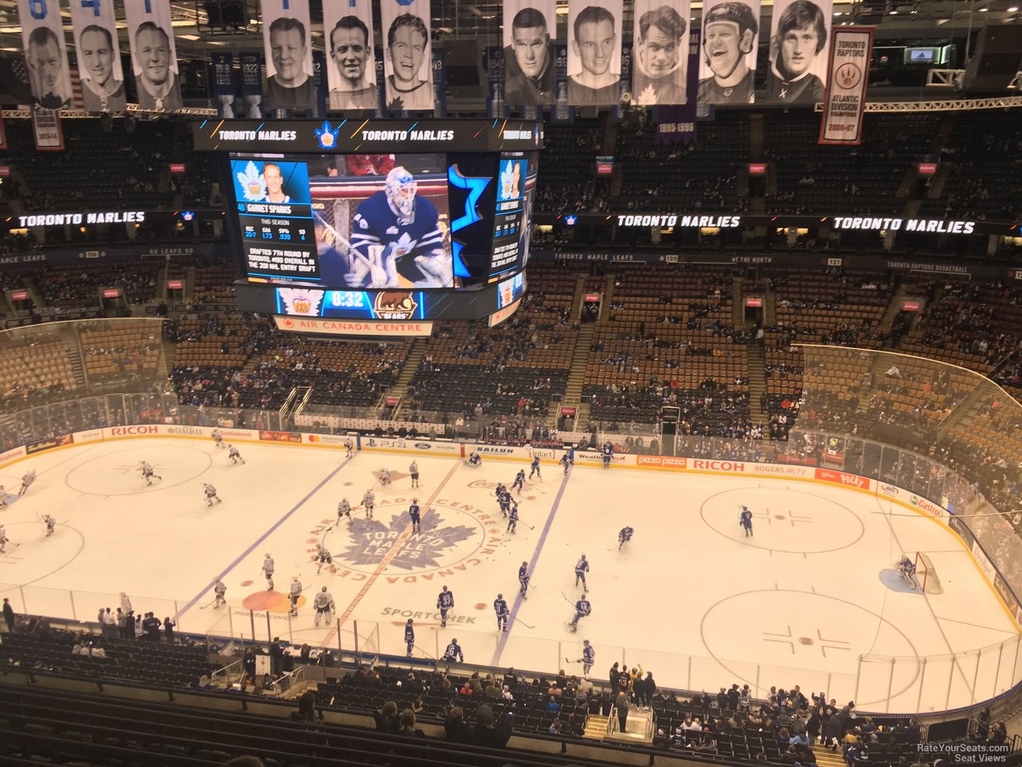 Scotiabank Arena, section 308, home of Toronto Maple Leafs, Toronto  Raptors, Toronto Rock, page 1