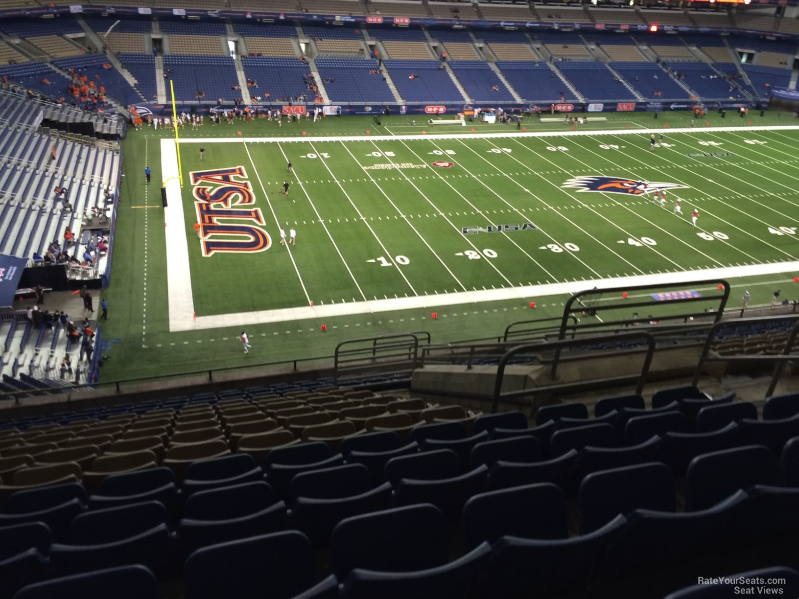 Section 317 at Alamodome UTSA Football