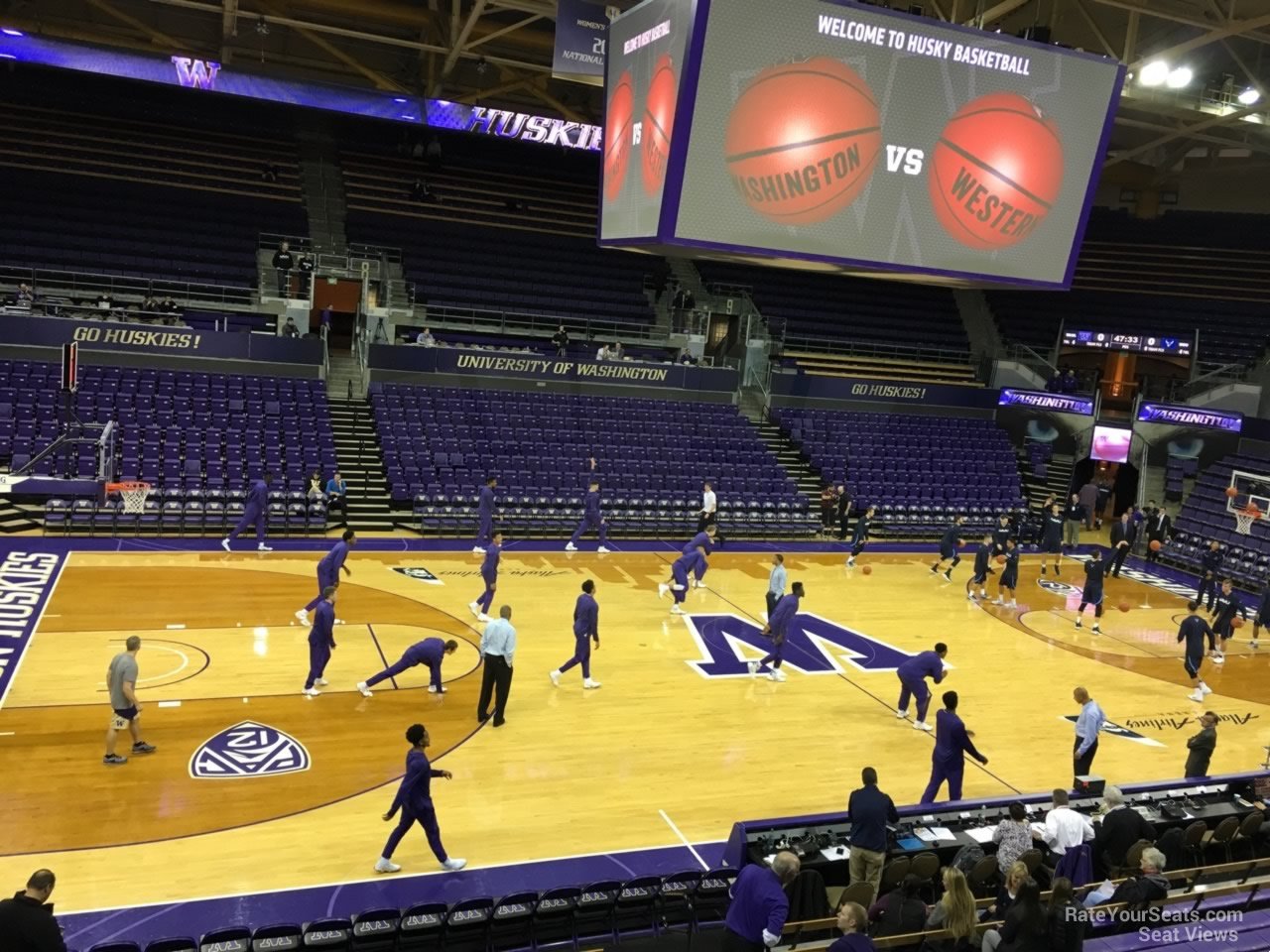 section 2 at alaska airlines arena rateyourseats com alaska airlines arena seating chart