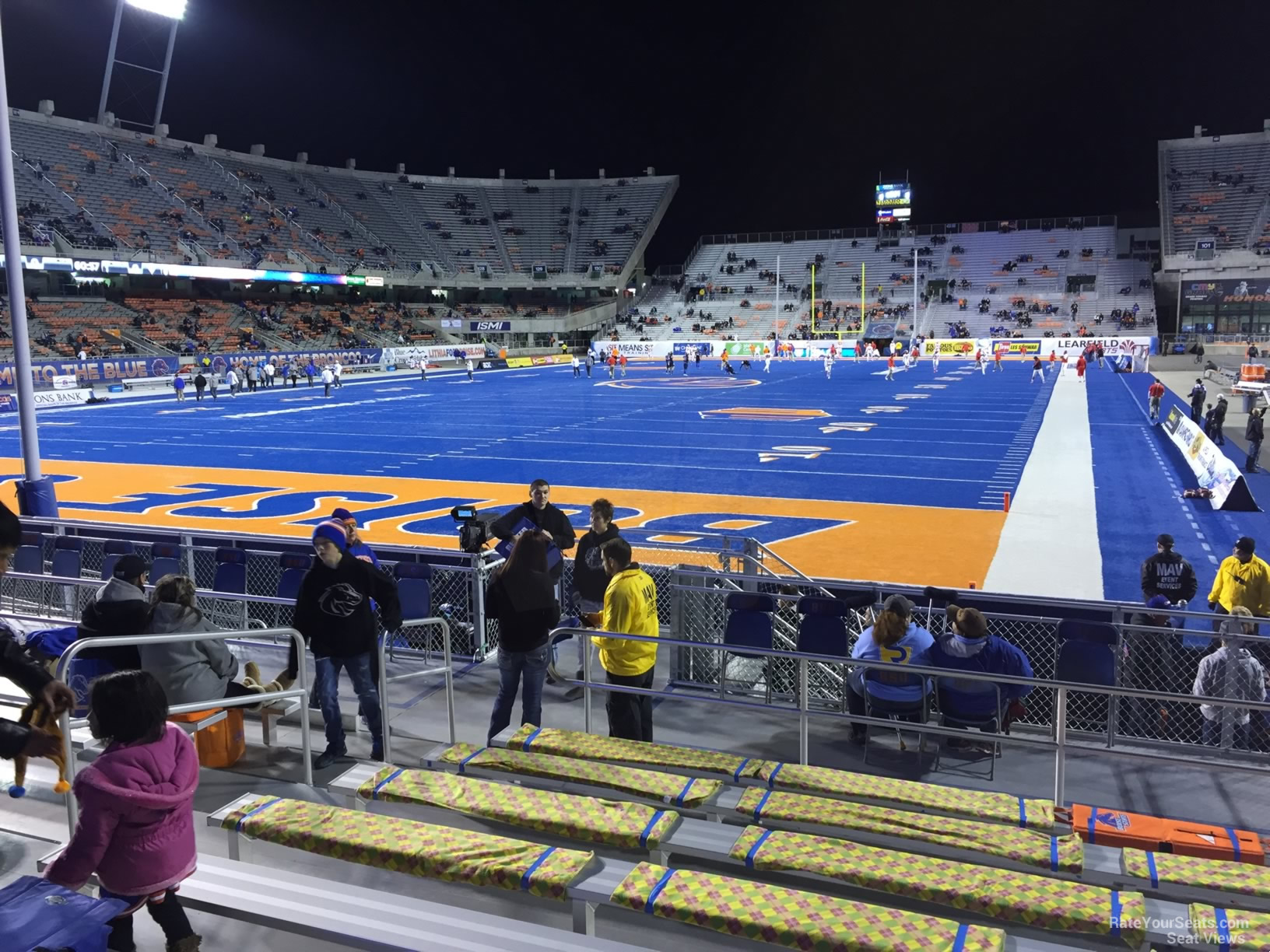 north end zone seat view - bronco stadium (albertsons stadium)