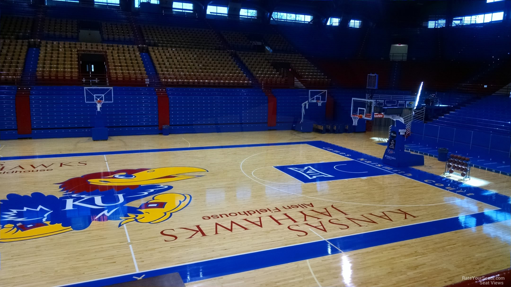 Allen Fieldhouse Section 17 Rateyourseats Com