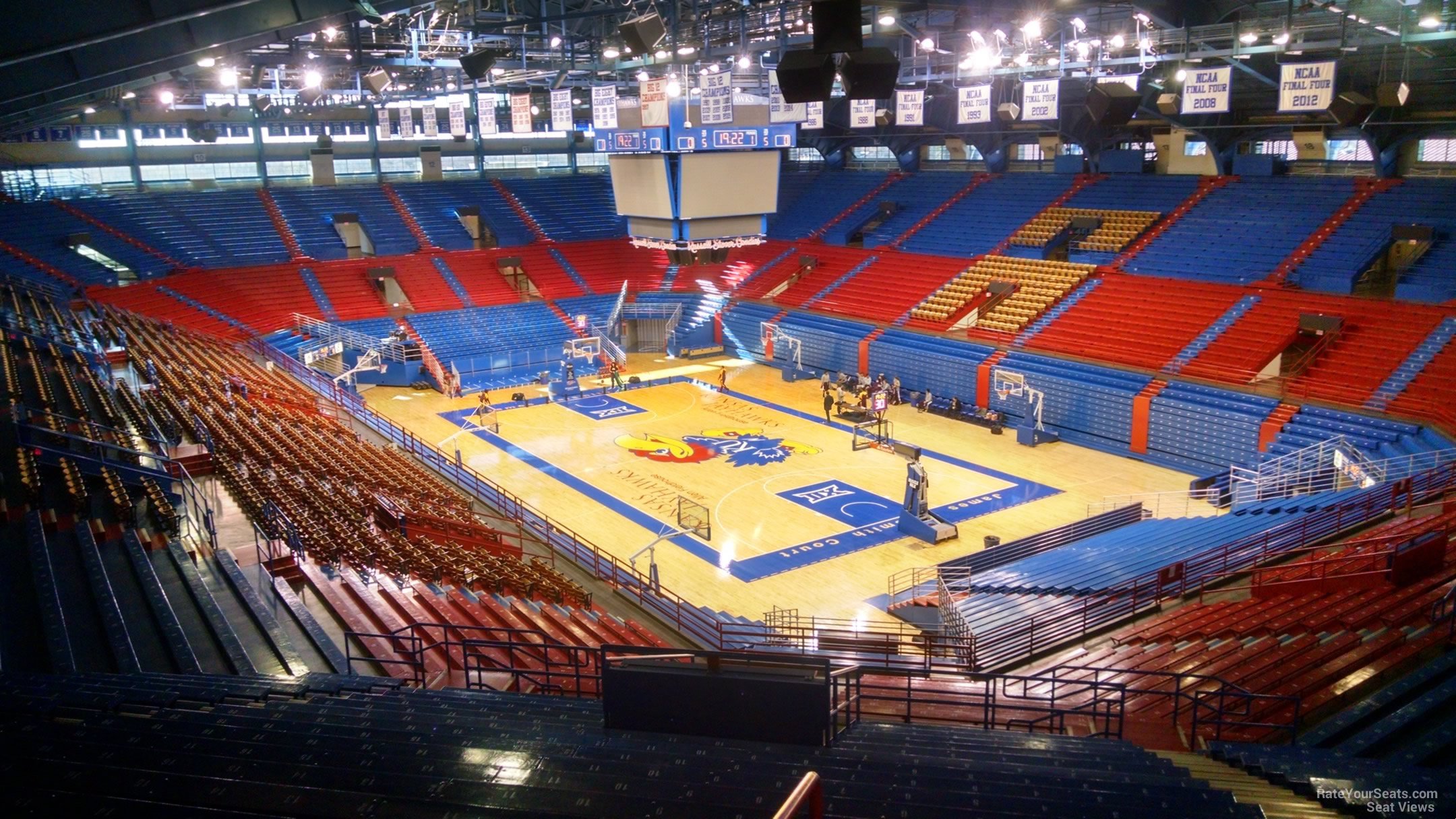 Allen Fieldhouse Seating Chart With Rows