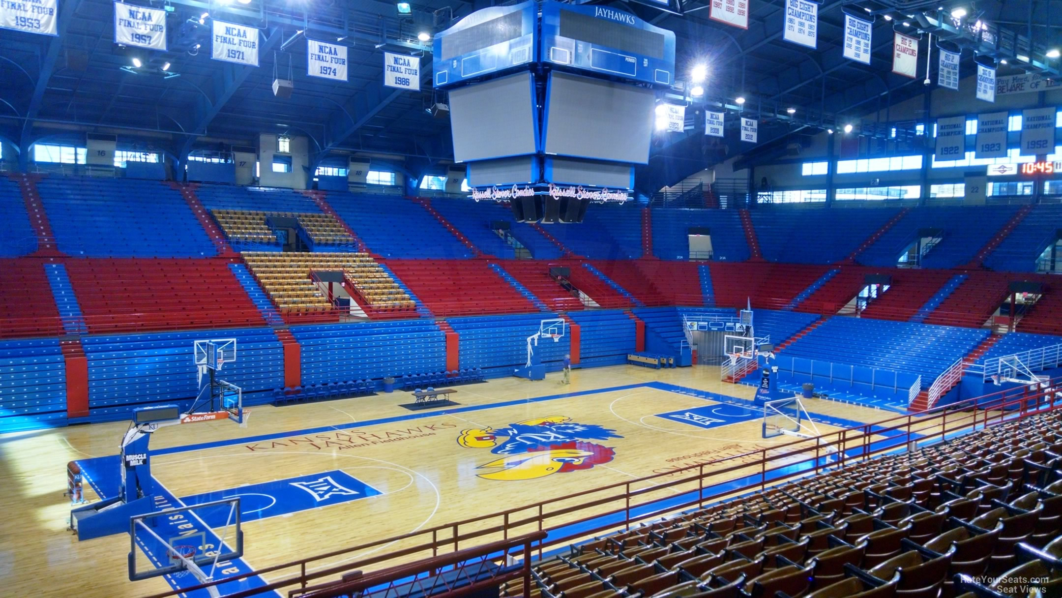 Allen Fieldhouse Seating Chart With Rows