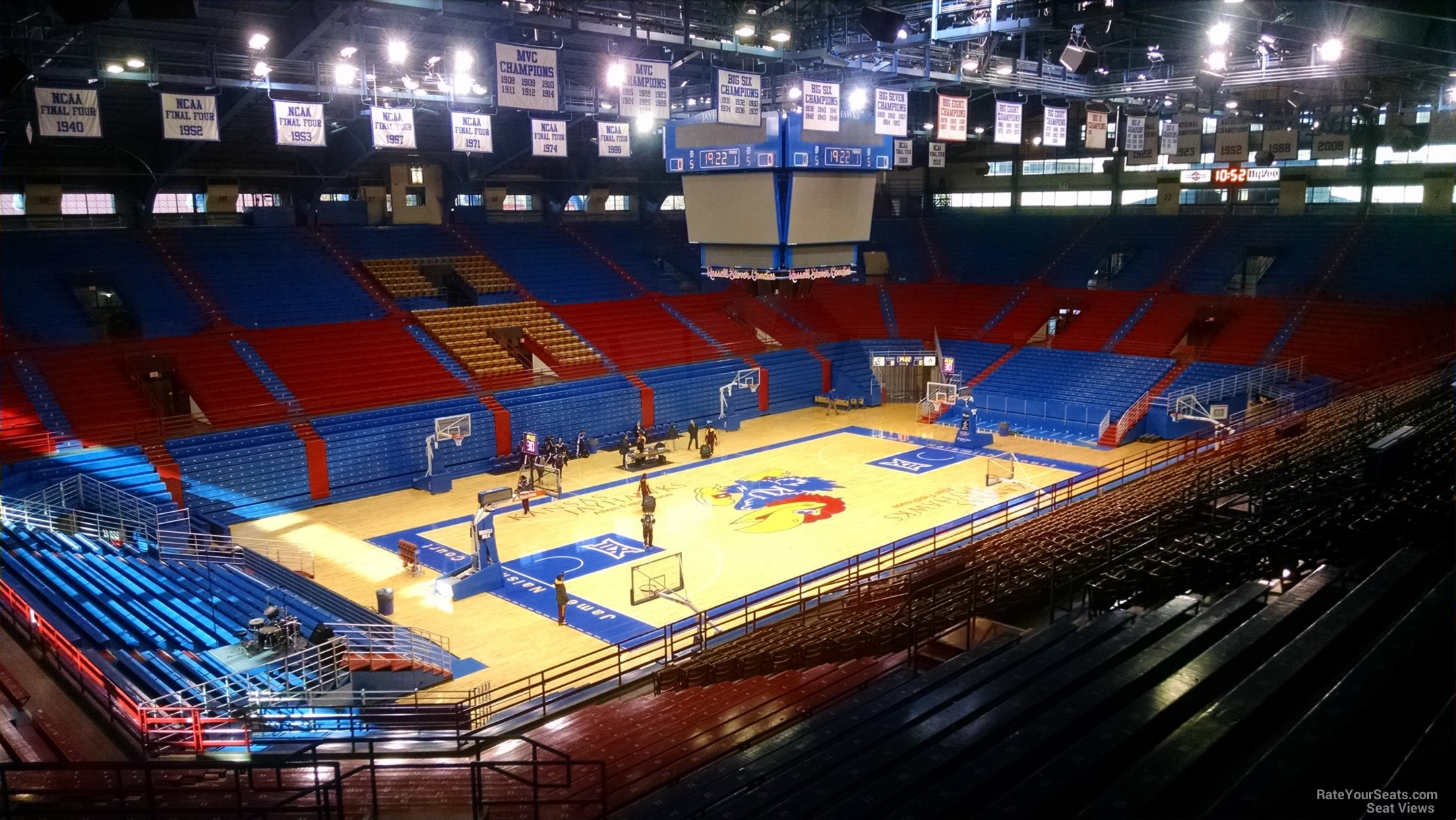 Allen Fieldhouse Seating Views