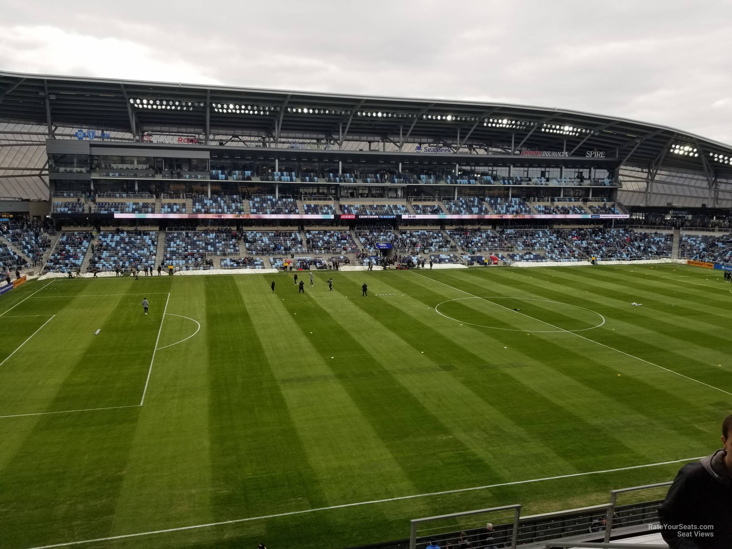 section 116, row 7 seat view  - allianz field