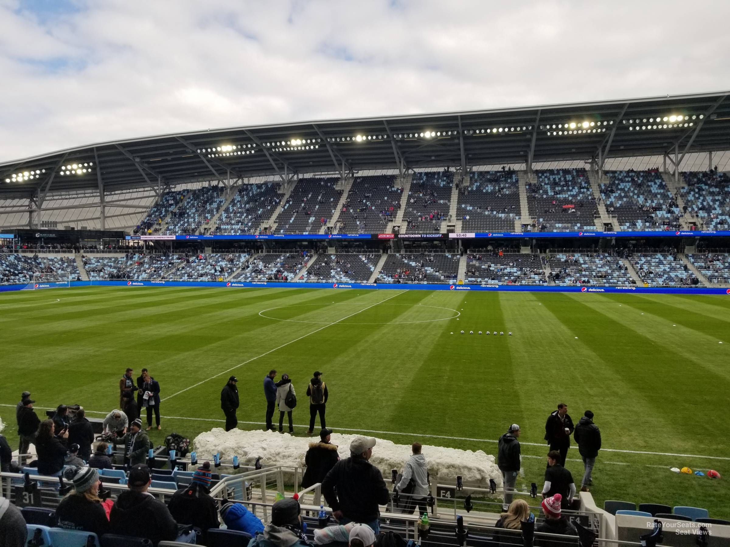 section 31, row 15 seat view - allianz field