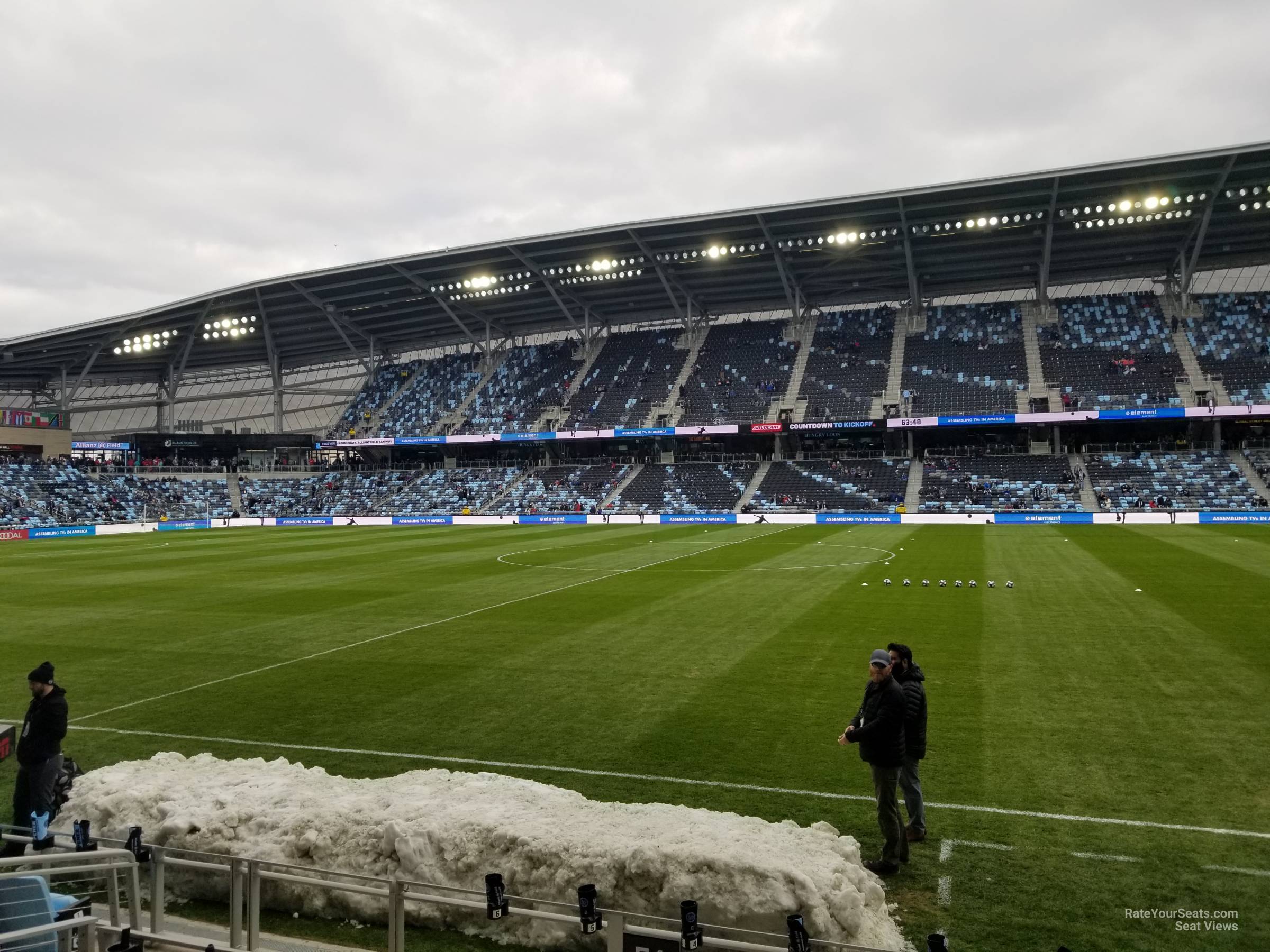 section 31, row 8 seat view - allianz field