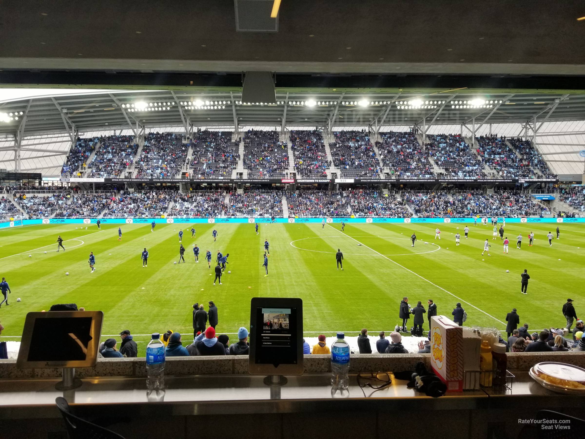 loge 33 seat view  - allianz field