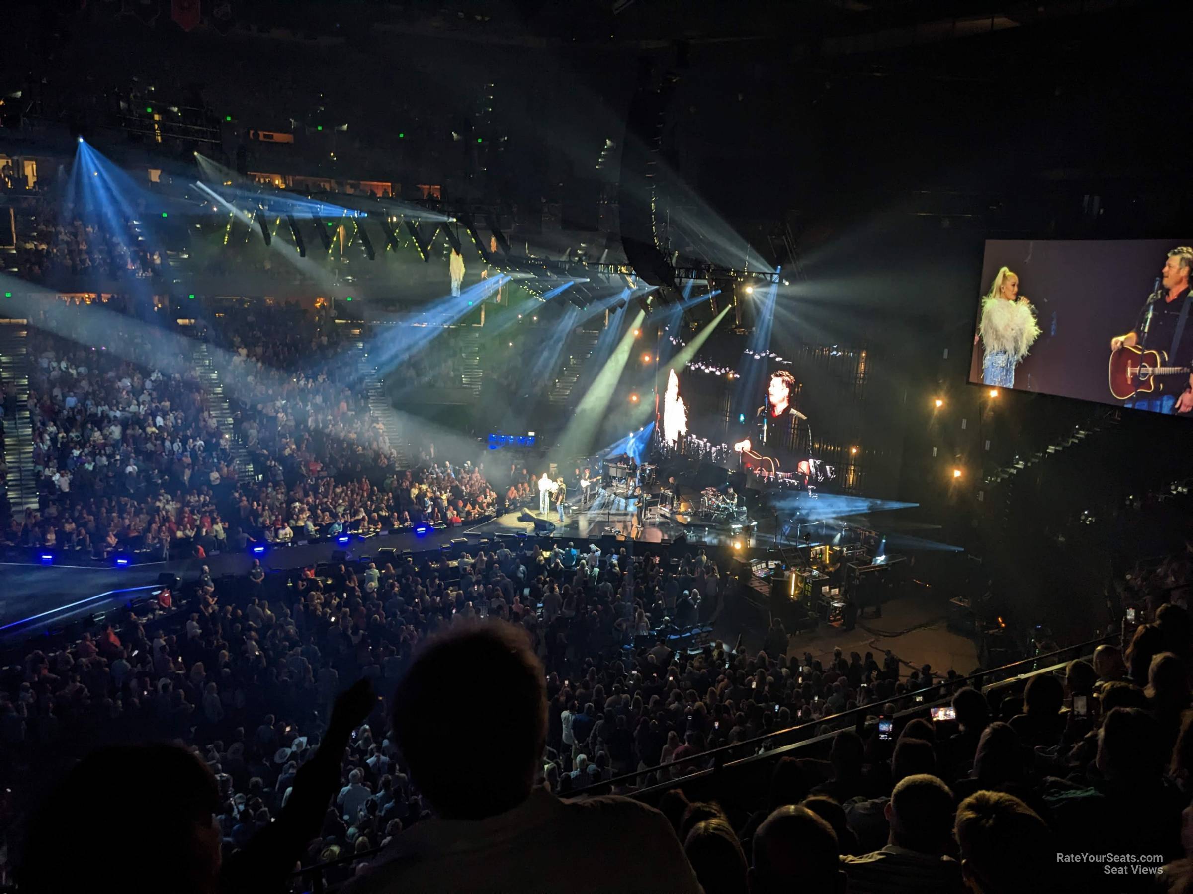 section 230, row d seat view  for concert - amalie arena