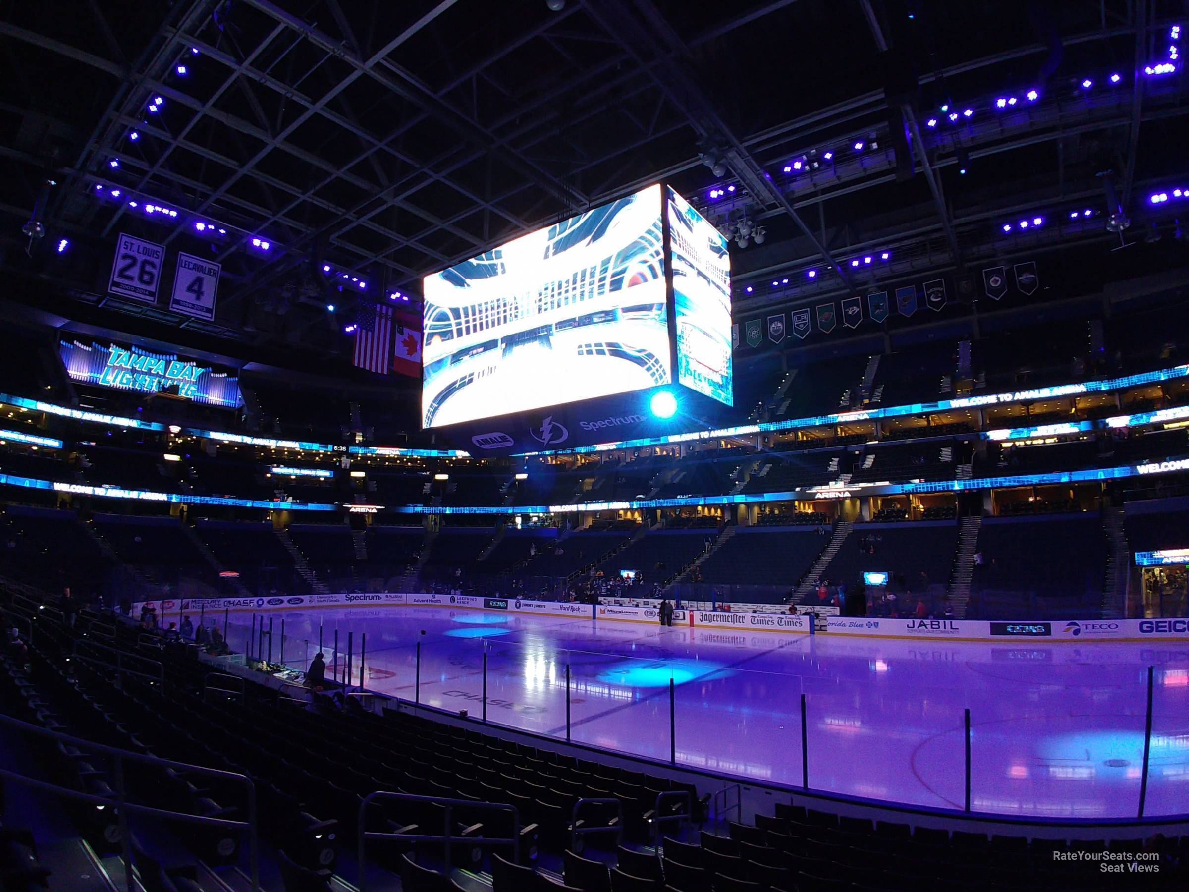 Amalie Arena Seat Viewer - 0xn138k