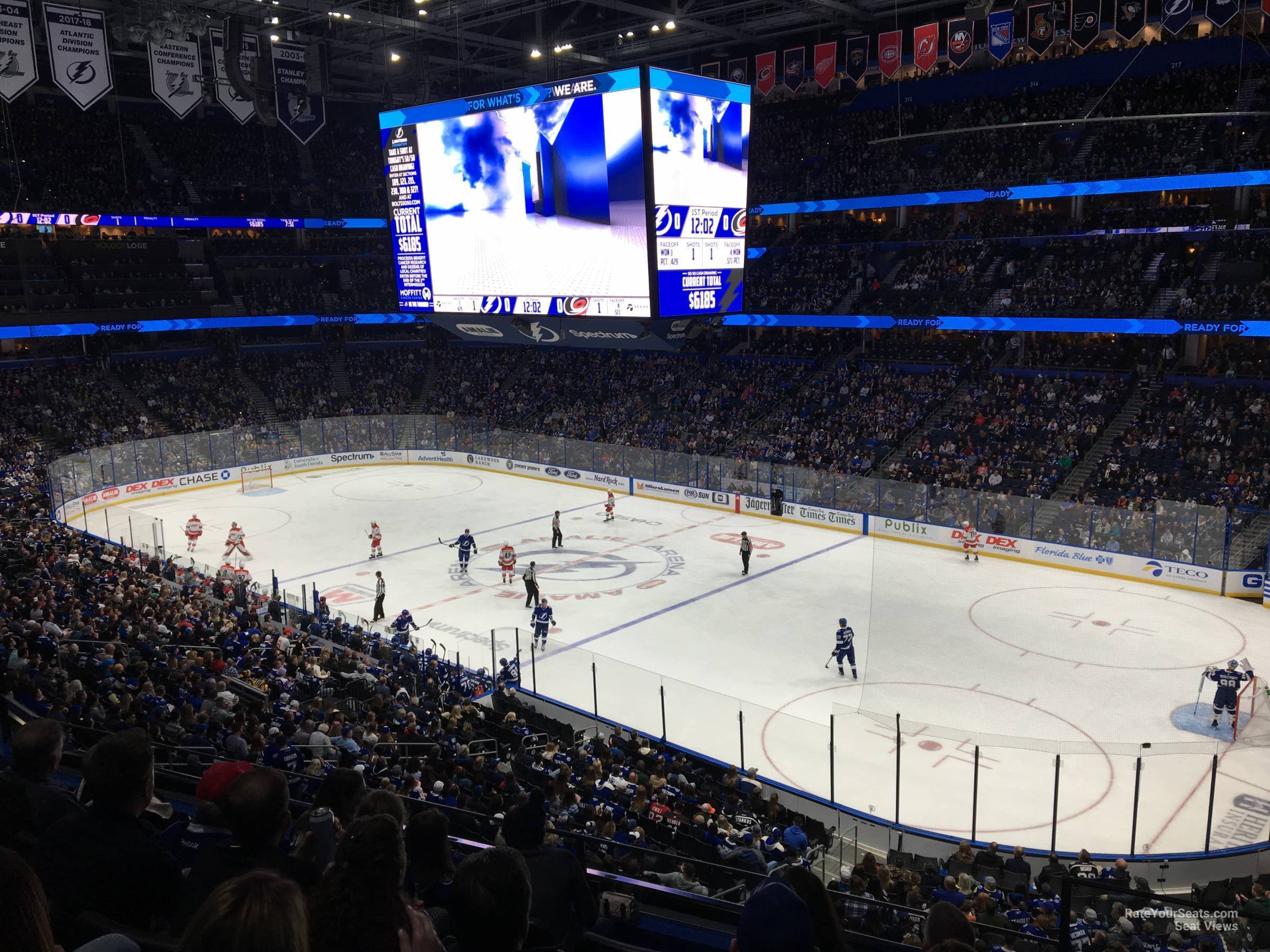 Amalie Arena Terrace Level 