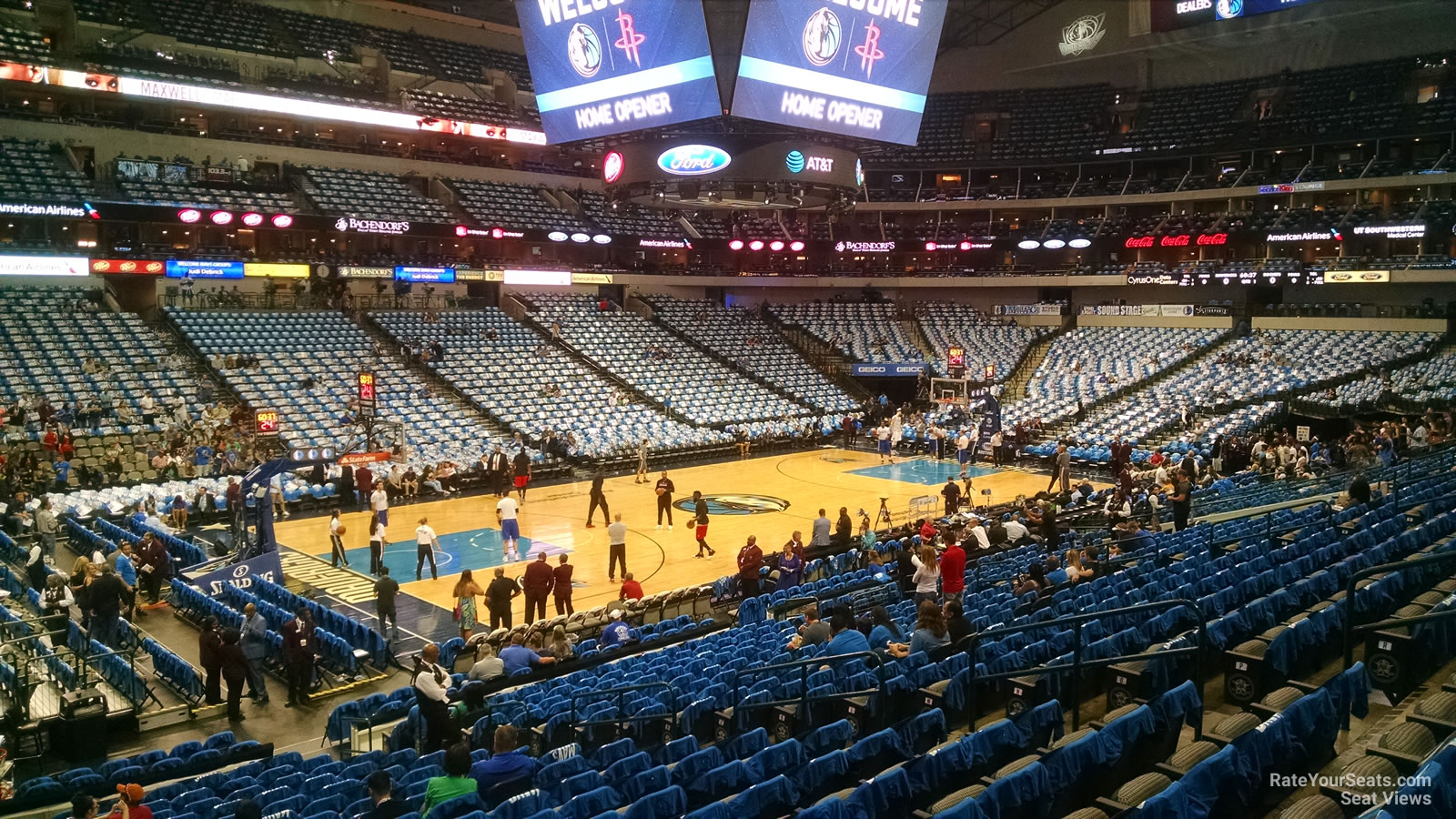 American Airlines Center Seating Views - RateYourSeats.com