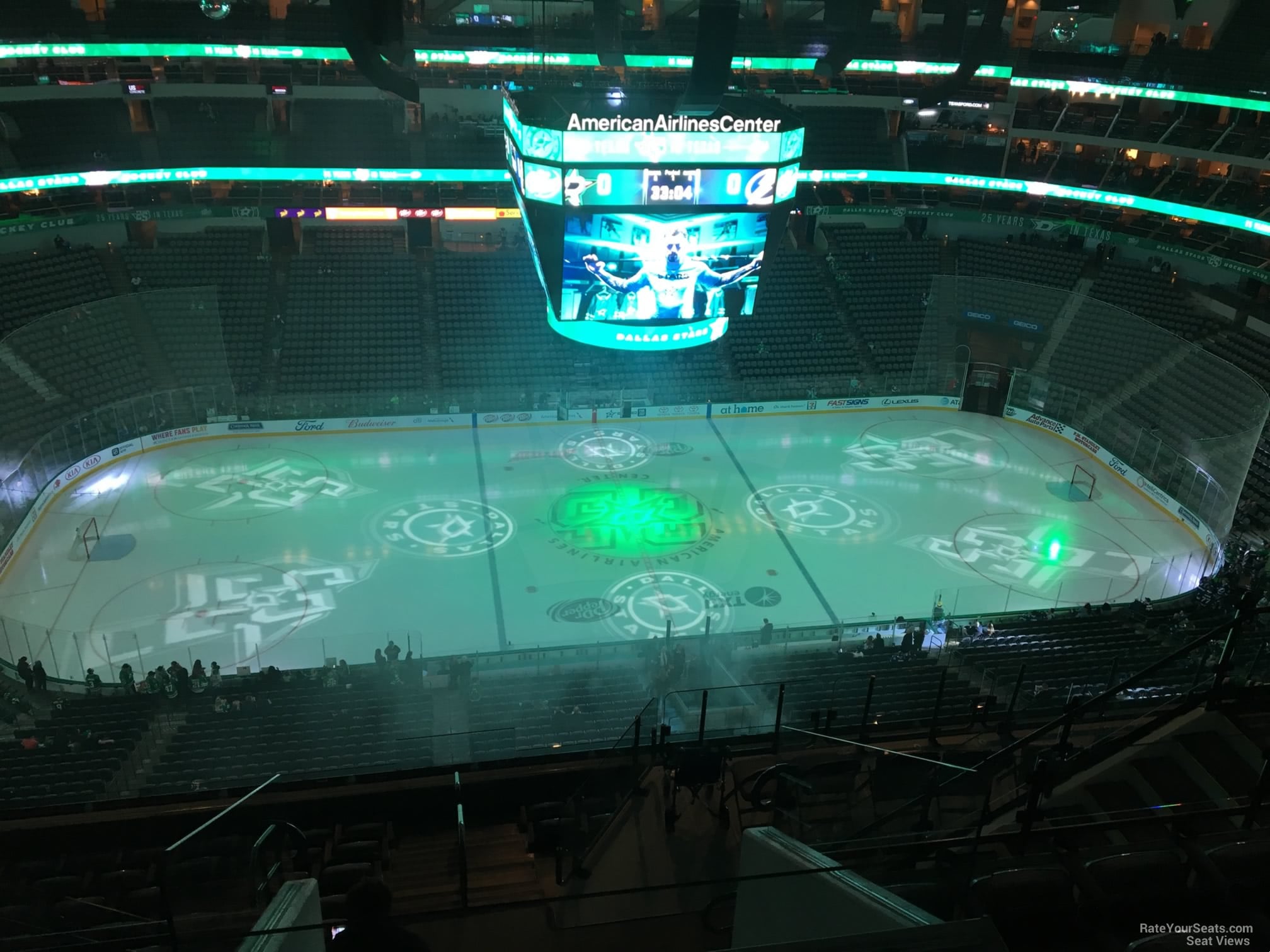 American Airlines Center Section 327 Dallas Stars